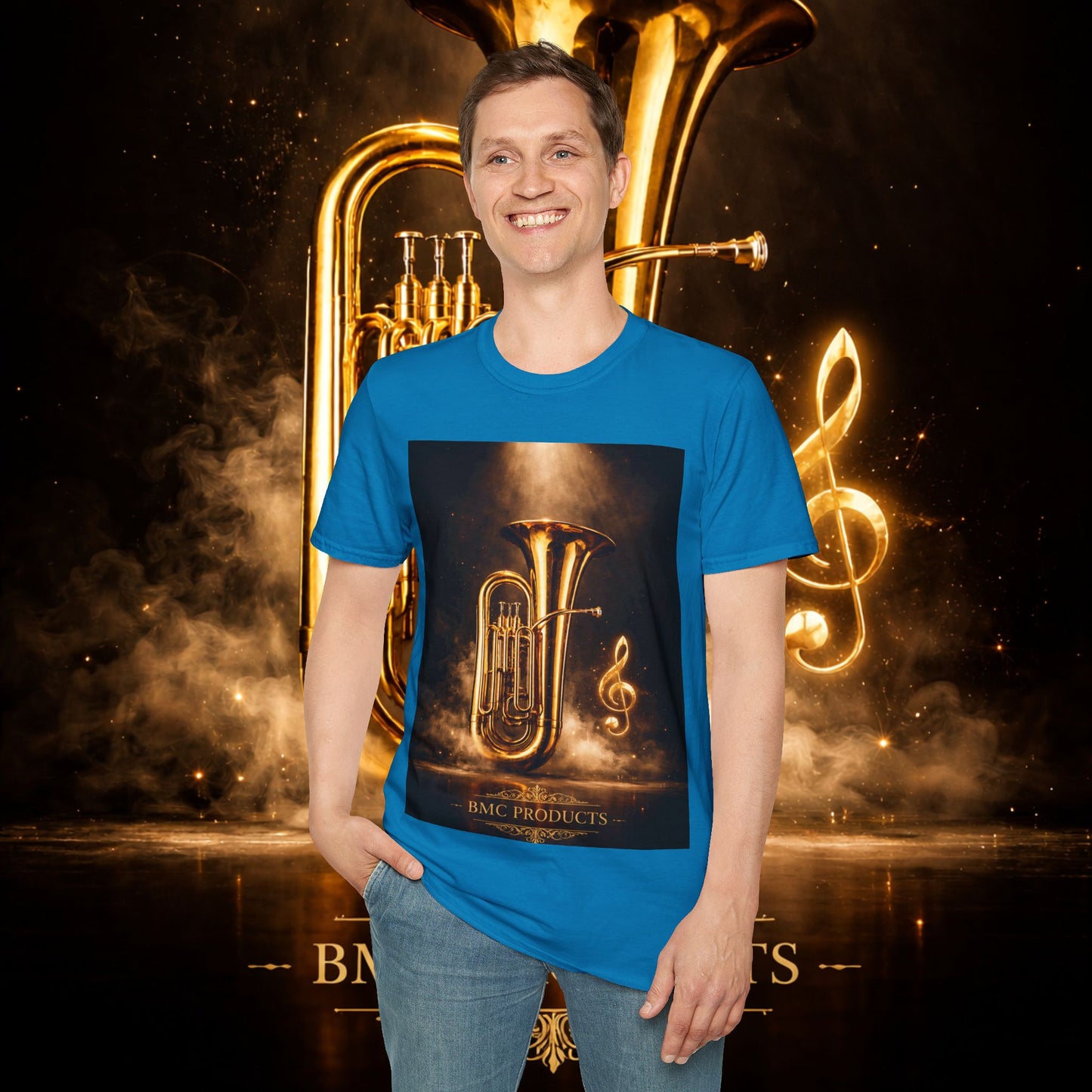 "Camiseta Tuba 🎺🔥 Cuando el alma suena, todo arde.”