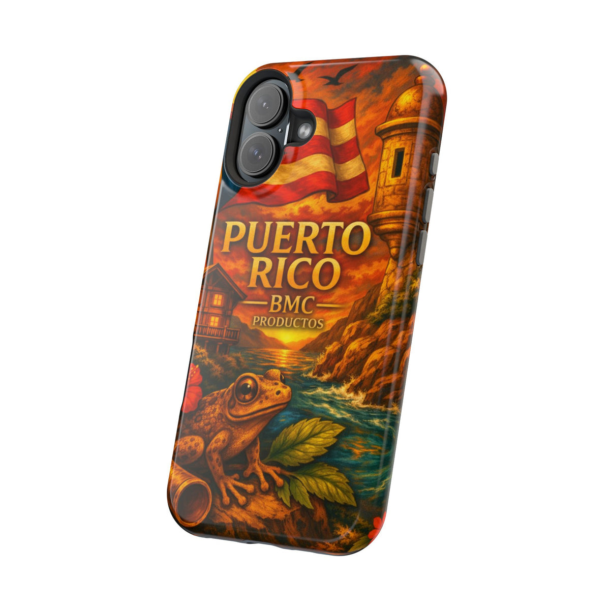 "Reinforced Magnetic Case Puerto Rico – Caribbean rhythm, soul, and color"
