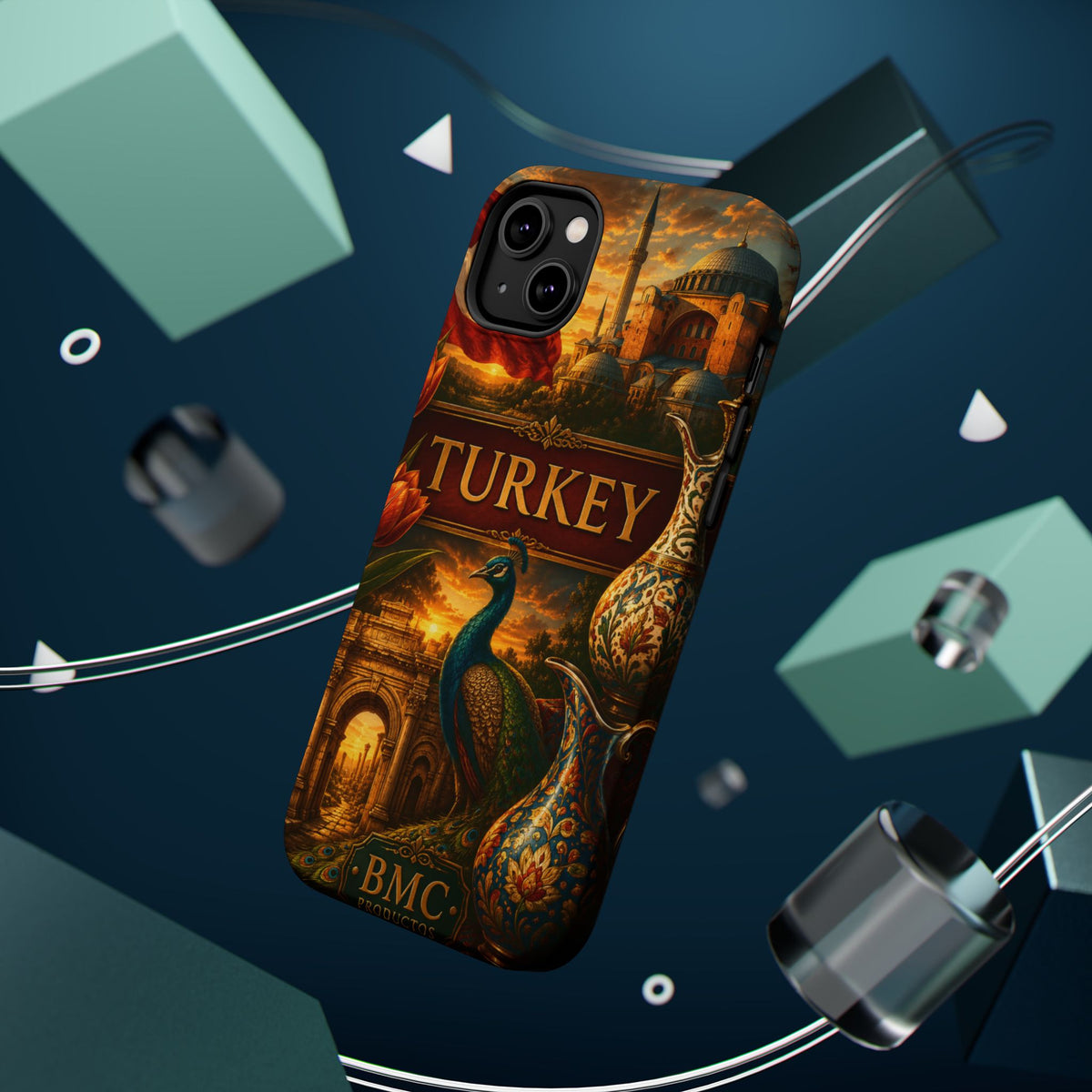 "Reinforced Magnetic Case Turkey✨ – Where East meets West"