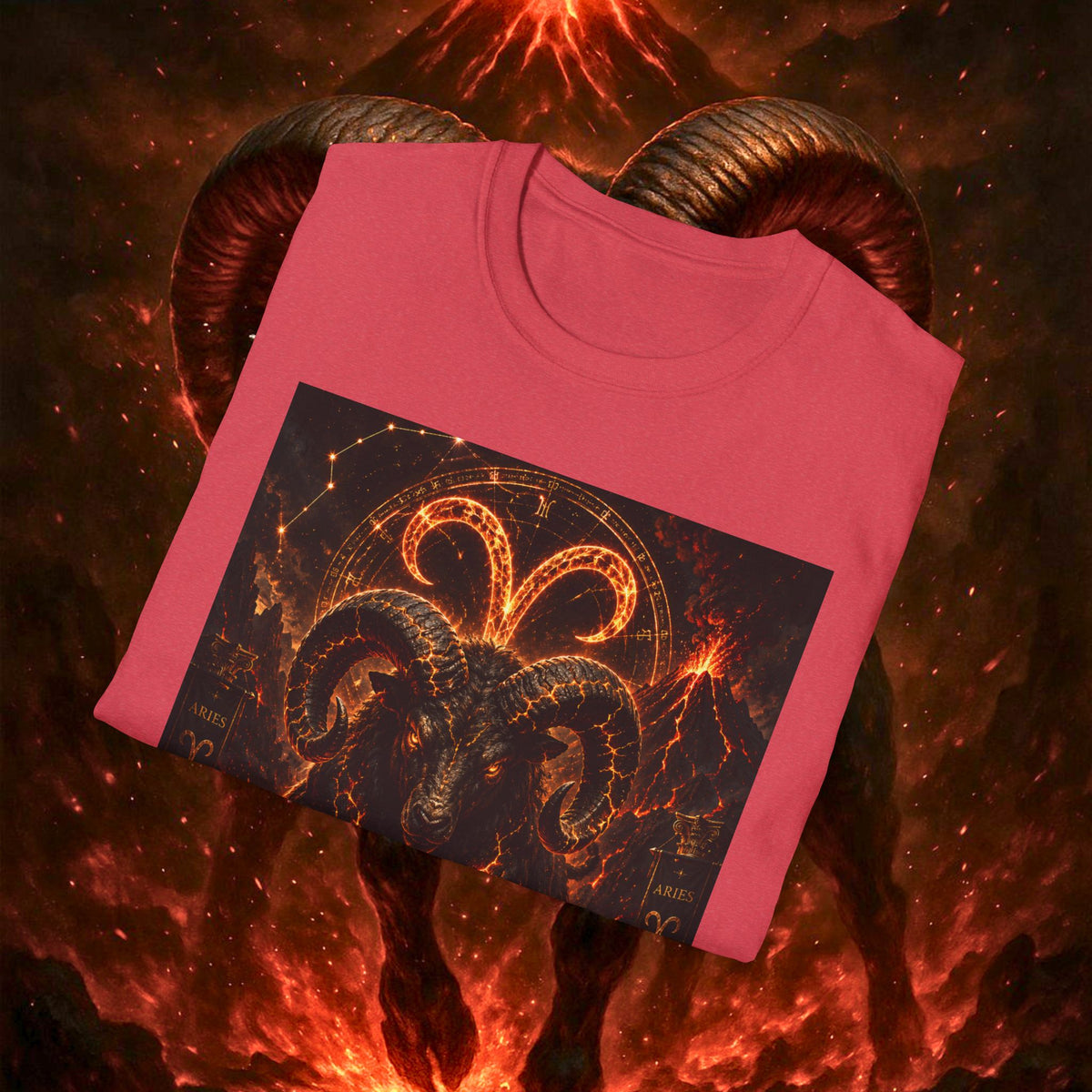 "Camiseta ♈ Aries — Espíritu de fuego"