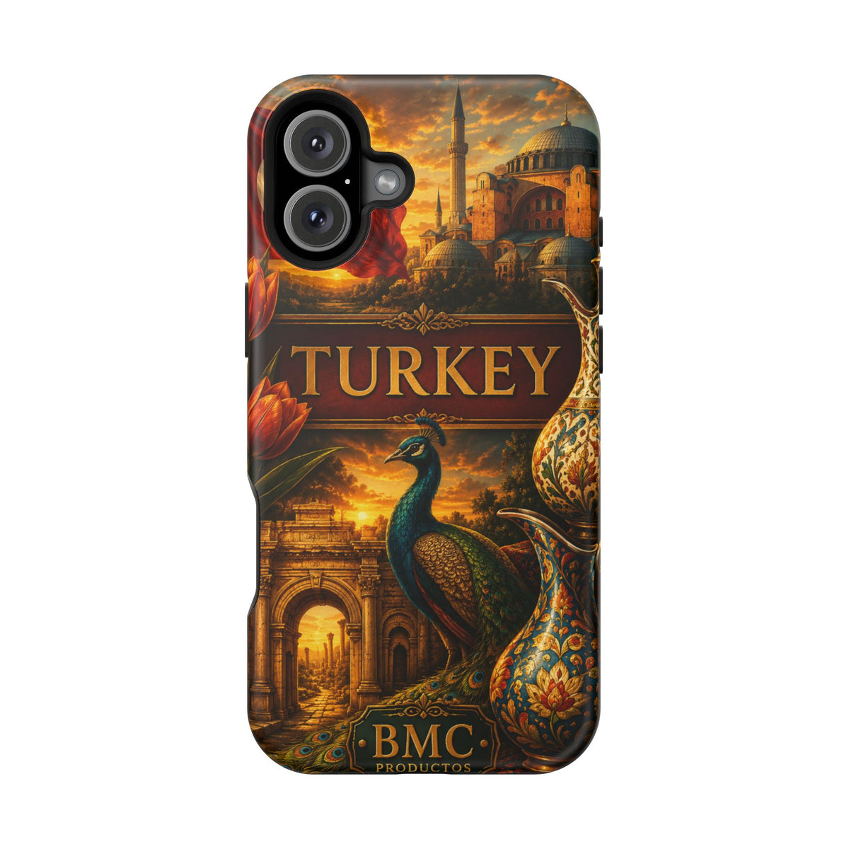 "Reinforced Magnetic Case Turkey✨ – Where East meets West"