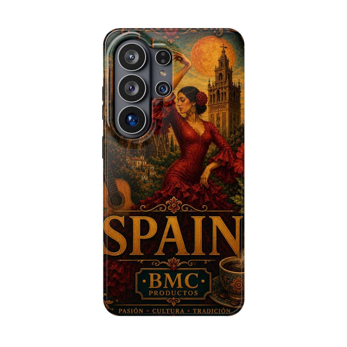 "Reinforced Magnetic Case Spain: Passion, Art, and Flavors That Make You Fall in Love 🎨💃🍷" 