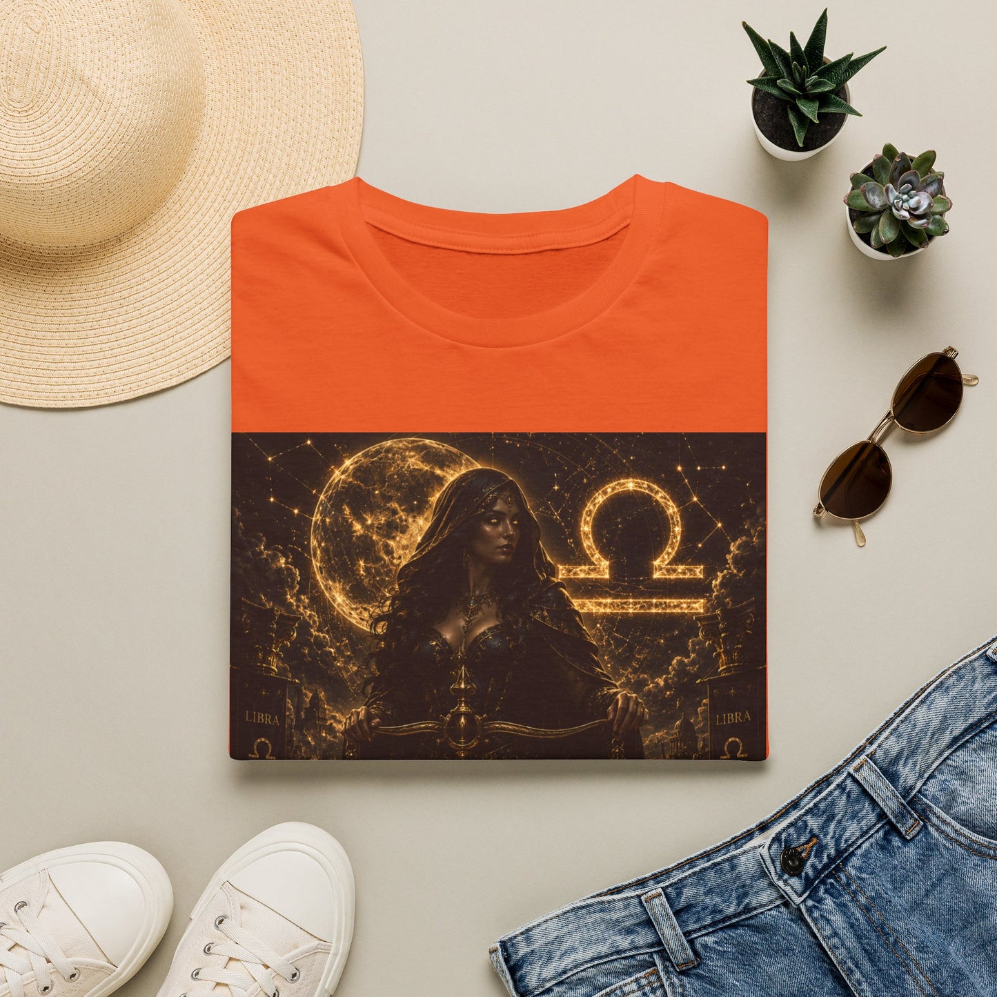 "Camiseta LIBRA – La Guardiana del Equilibrio"