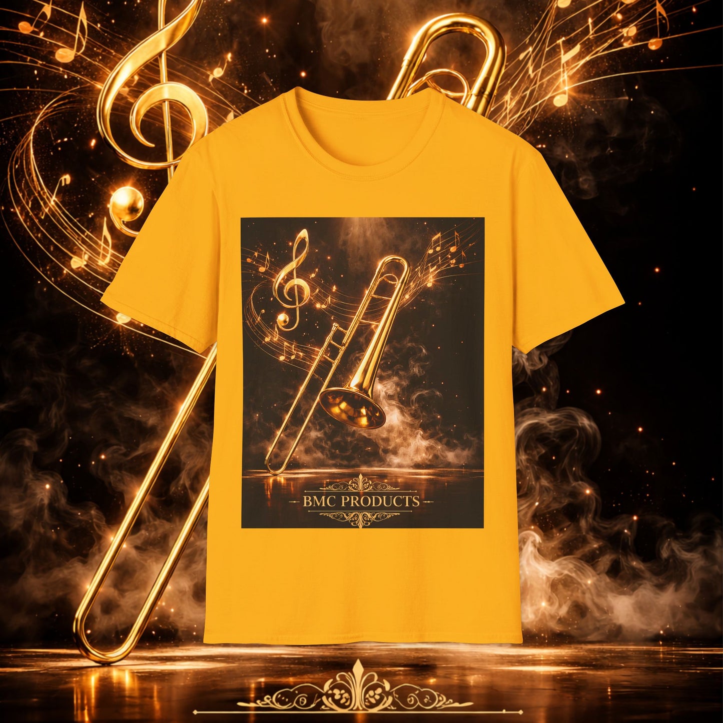 "Camiseta Trombón 🎷🔥No todos los fuegos hacen ruido… algunos tocan el alma.” 🔥🎷