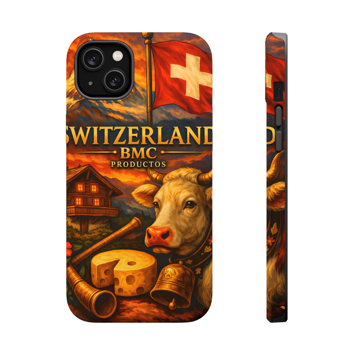 "Funda Magnética Reforzada Magnética Reforzada suiza❄️ – Tierra de montañas majestuosas y precisión legendaria"