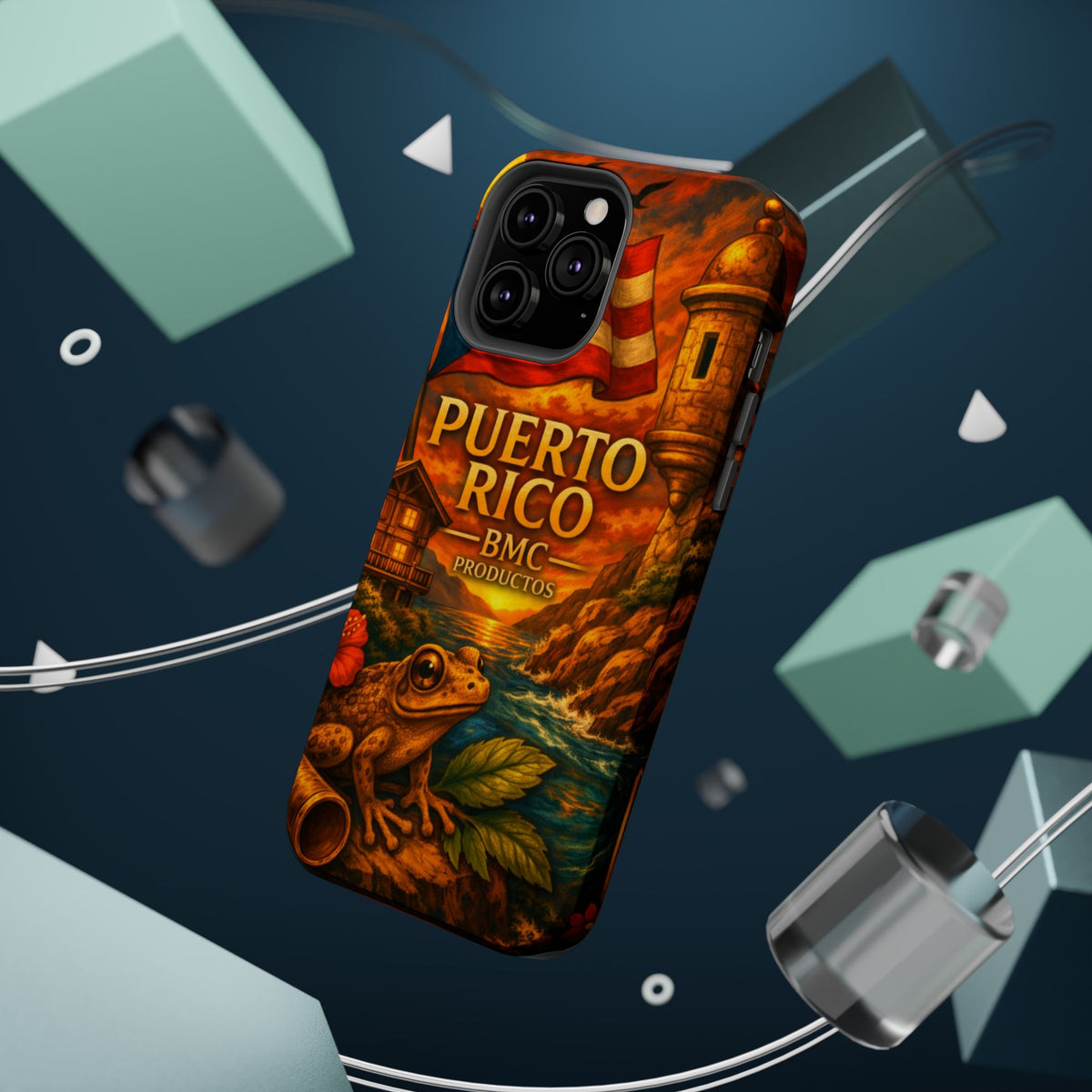 "Reinforced Magnetic Case Puerto Rico – Caribbean rhythm, soul, and color"
