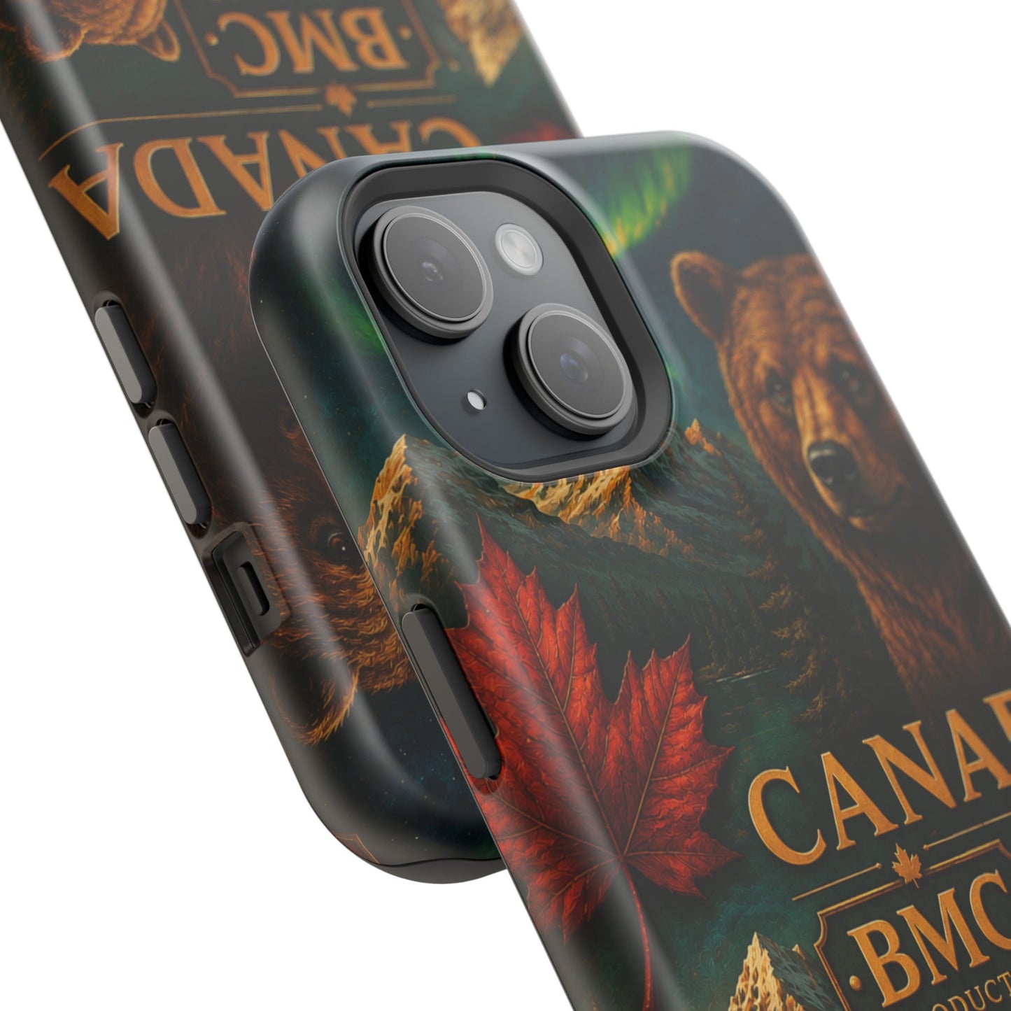 "Funda Magnética Reforzada Magnética Reforzada Canadá: Naturaleza Majestuosa y Espíritu Libre 🍁🏞️🦌"