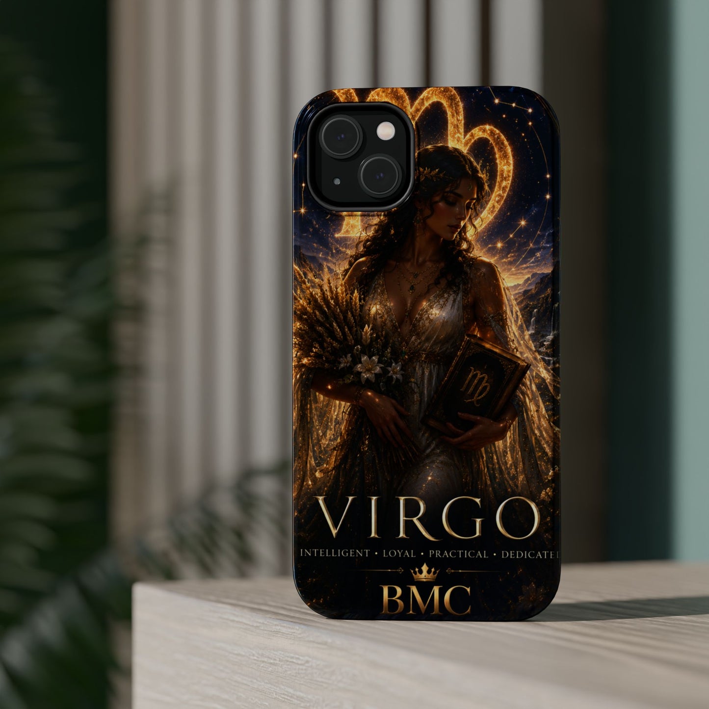 "Funda Magnética Reforzada ♍ Virgo-La Guardiana del Conocimiento"