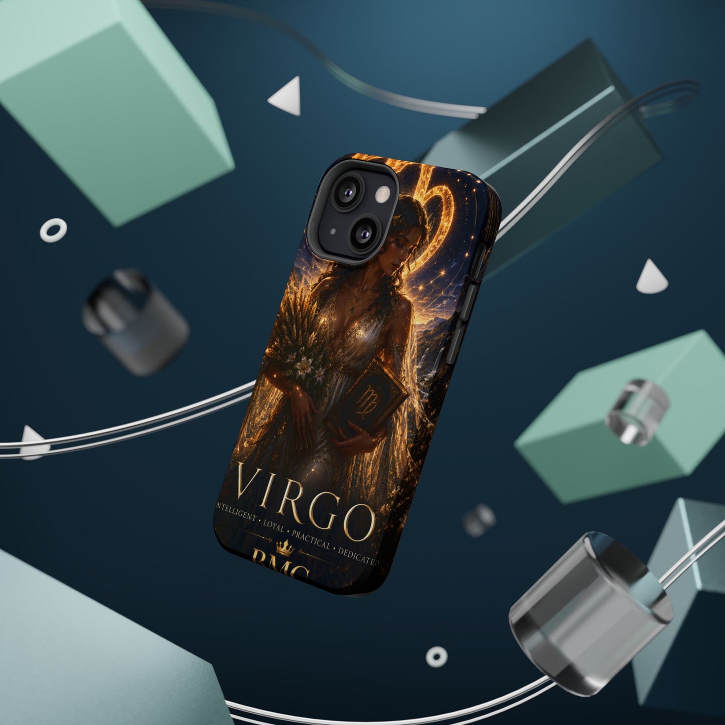 "Funda Magnética Reforzada ♍ Virgo-La Guardiana del Conocimiento"