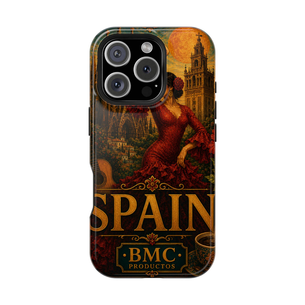 "Reinforced Magnetic Case Spain: Passion, Art, and Flavors That Make You Fall in Love 🎨💃🍷" 