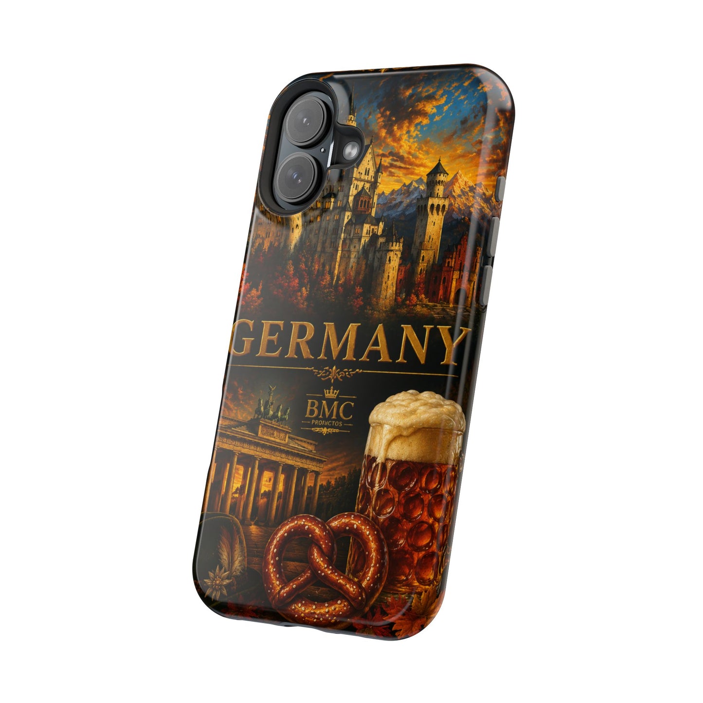 "Funda Magnética Reforzada Alemania: Fortaleza, Historia y Tradición 🎖️🏰🍺"