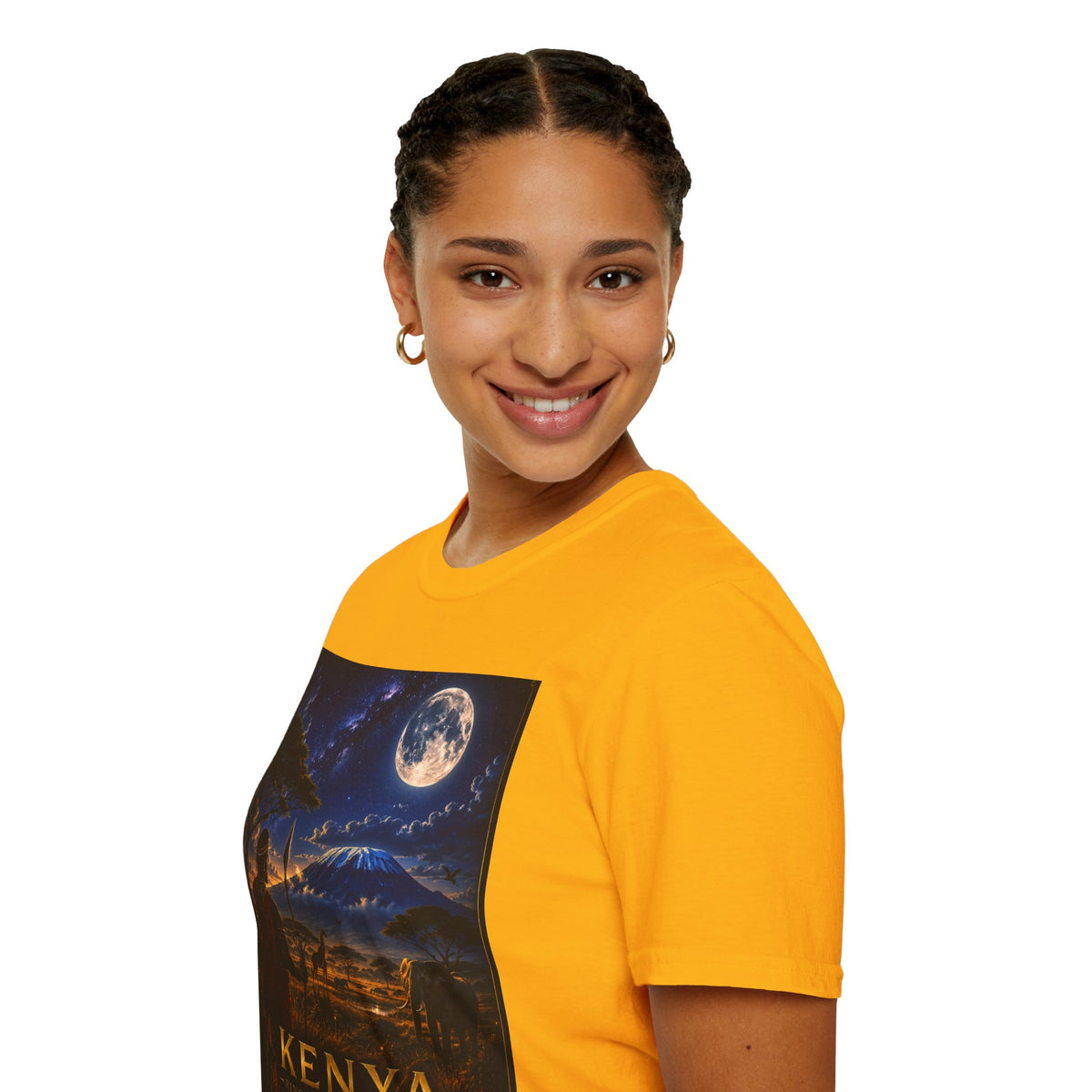 "Camiseta Kenia: Aventura Salvaje y Tierra de Horizontes Infinitos 🦁🌄🏕️"