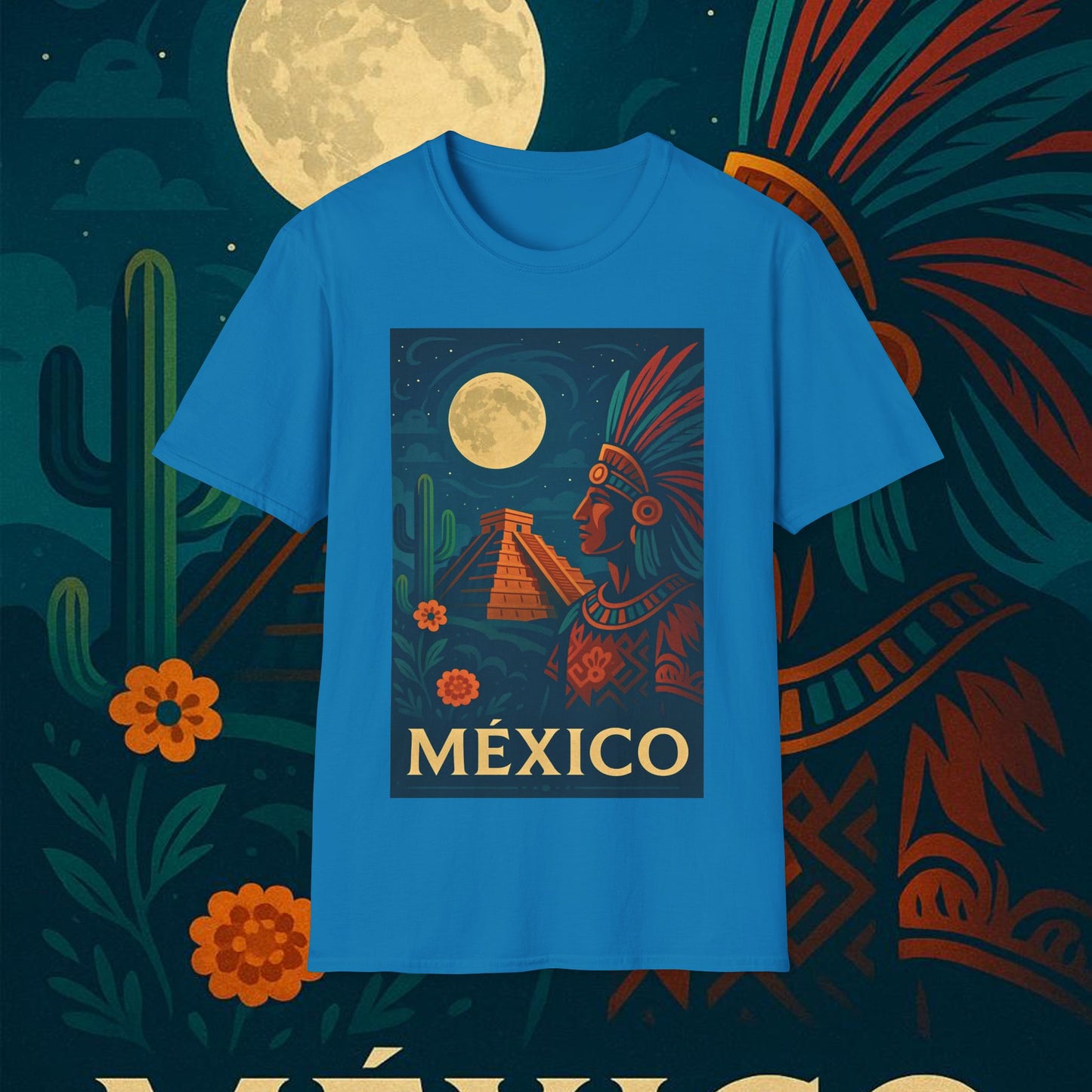 "Camiseta México: Tierra de Colores, Cultura y Corazón 🌵🎉🪅"