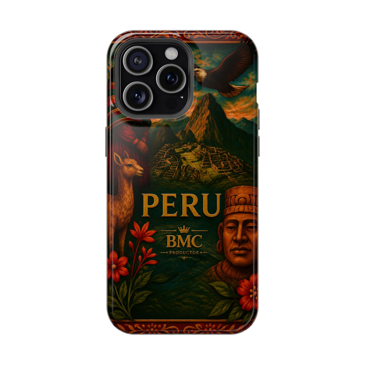 "Peru: Mysticism, History, and Eternal Wonders Reinforced Magnetic Case 🏔️🦙🛕"