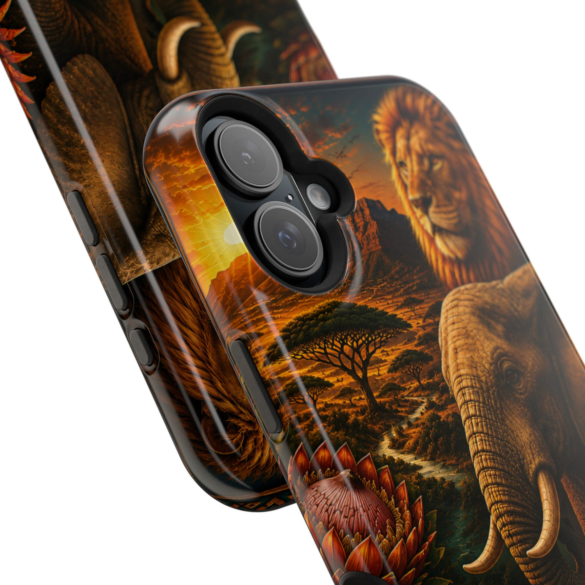 "Reinforced Magnetic Case South Africa 🌍 – A world of adventure and diversity"