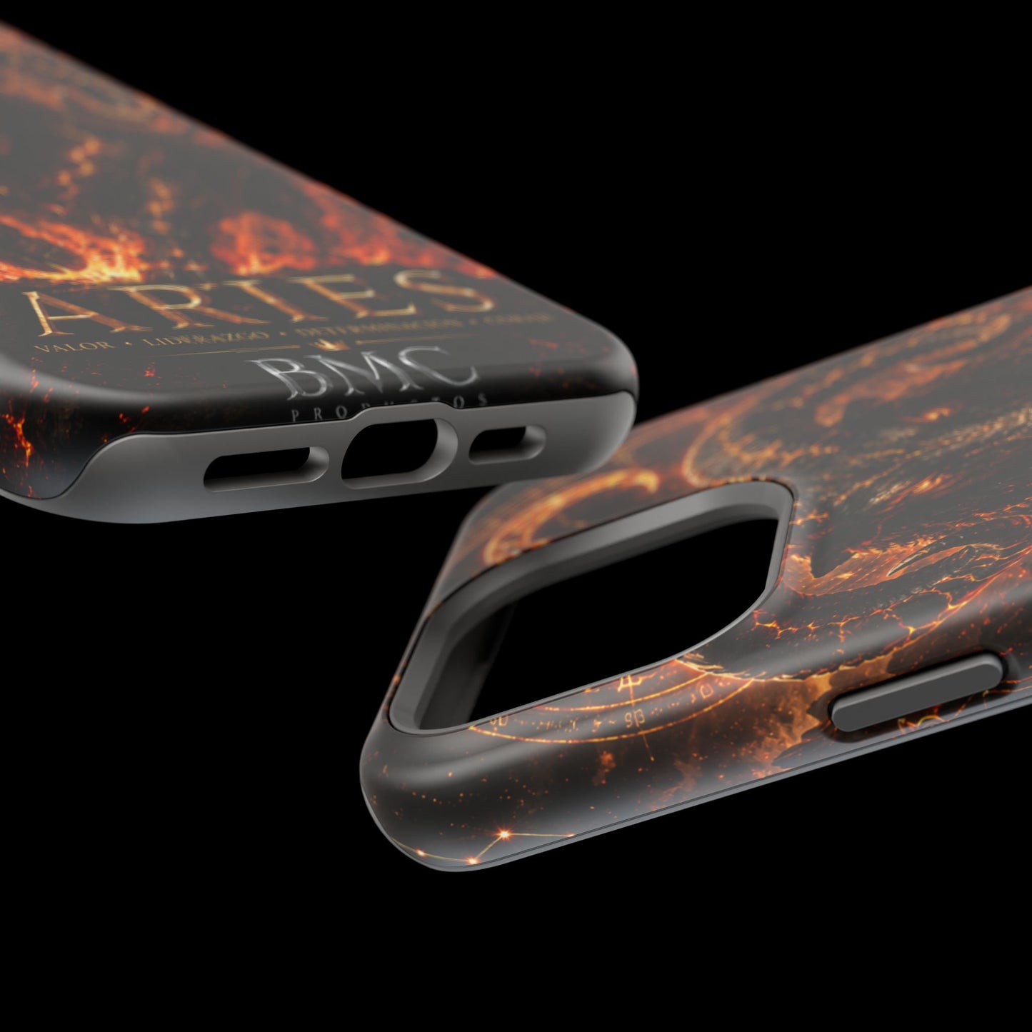 "Funda Magnética Reforzada ♈ Aries — Espíritu de fuego"