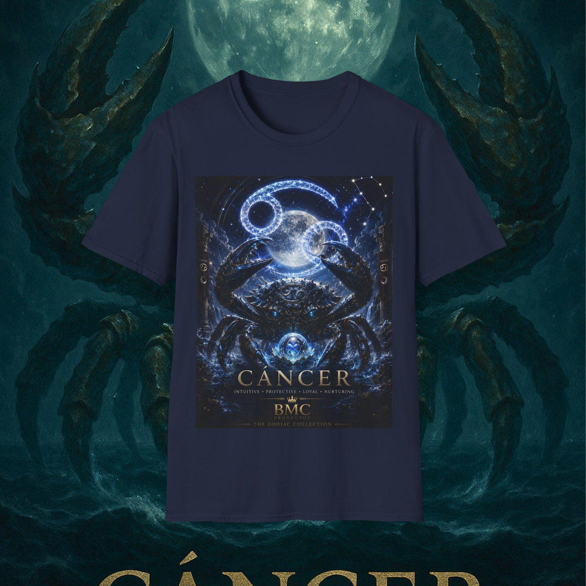 "Camiseta ♋ Cáncer — Guardián de las profundidades"