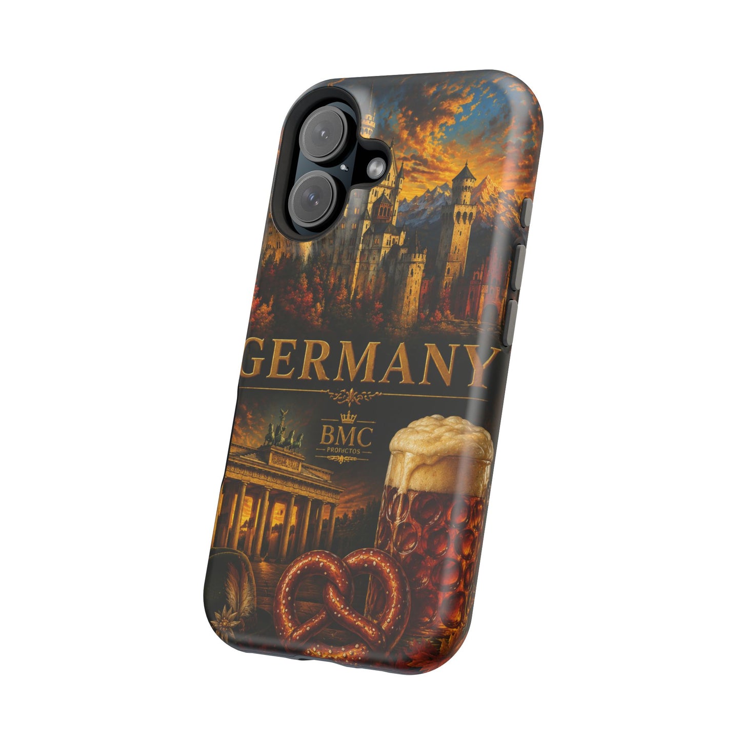 "Funda Magnética Reforzada Alemania: Fortaleza, Historia y Tradición 🎖️🏰🍺"