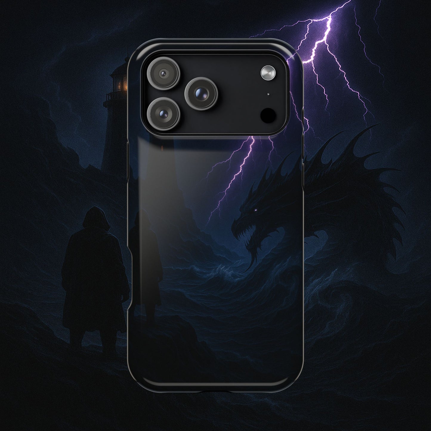 "Funda Magnética Reforzada 🐉 El Despertar del Leviatán"""