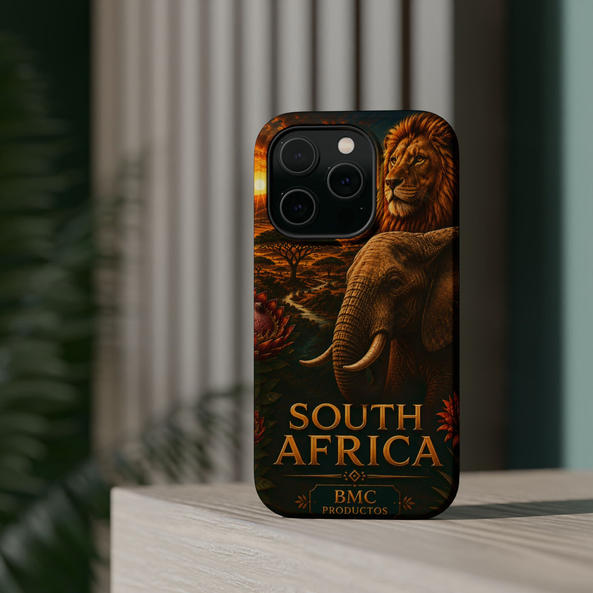 "Reinforced Magnetic Case South Africa 🌍 – A world of adventure and diversity"