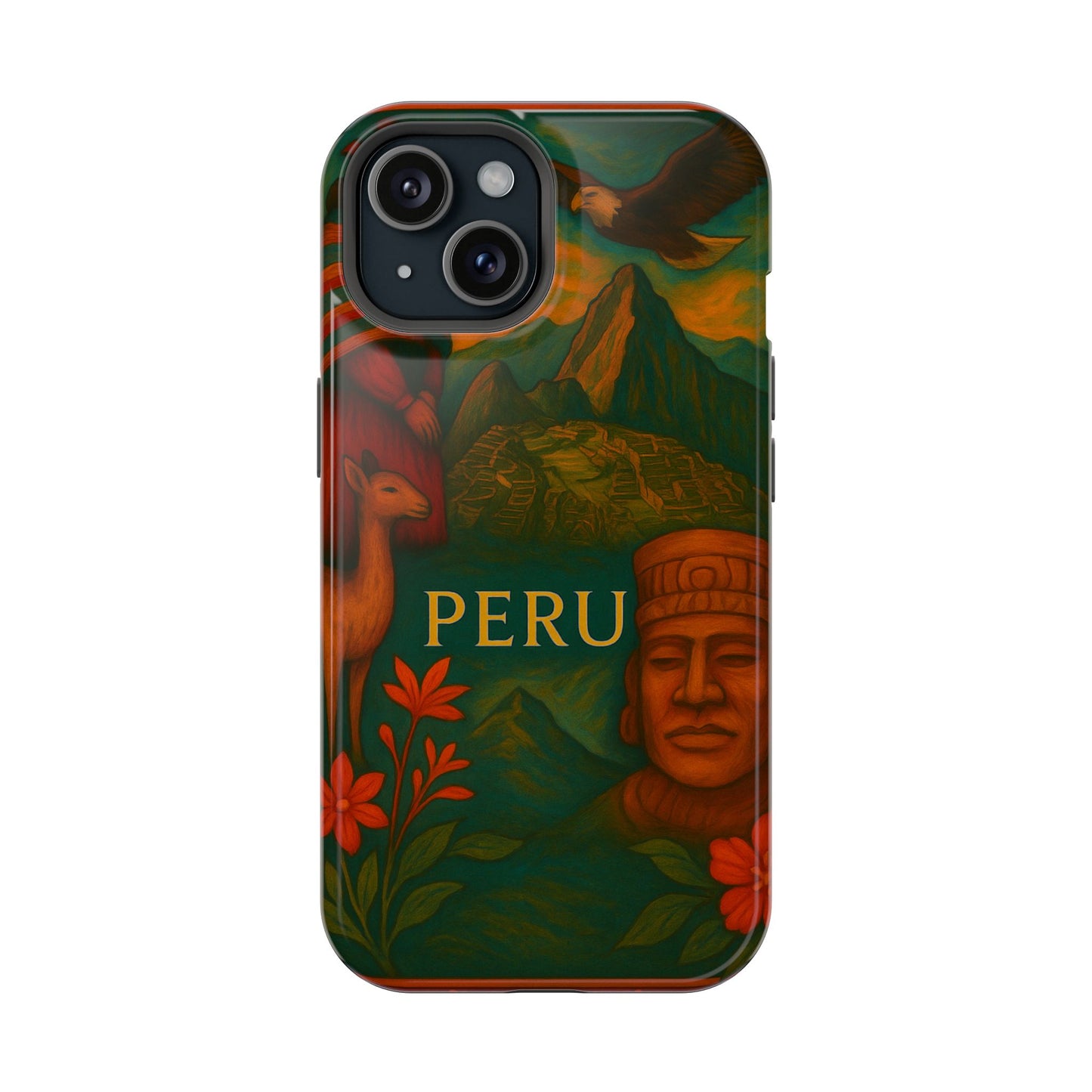 "Funda Magnética Reforzada Perú: Misticismo, Historia y Maravillas Eternas 🏔️🦙🛕"