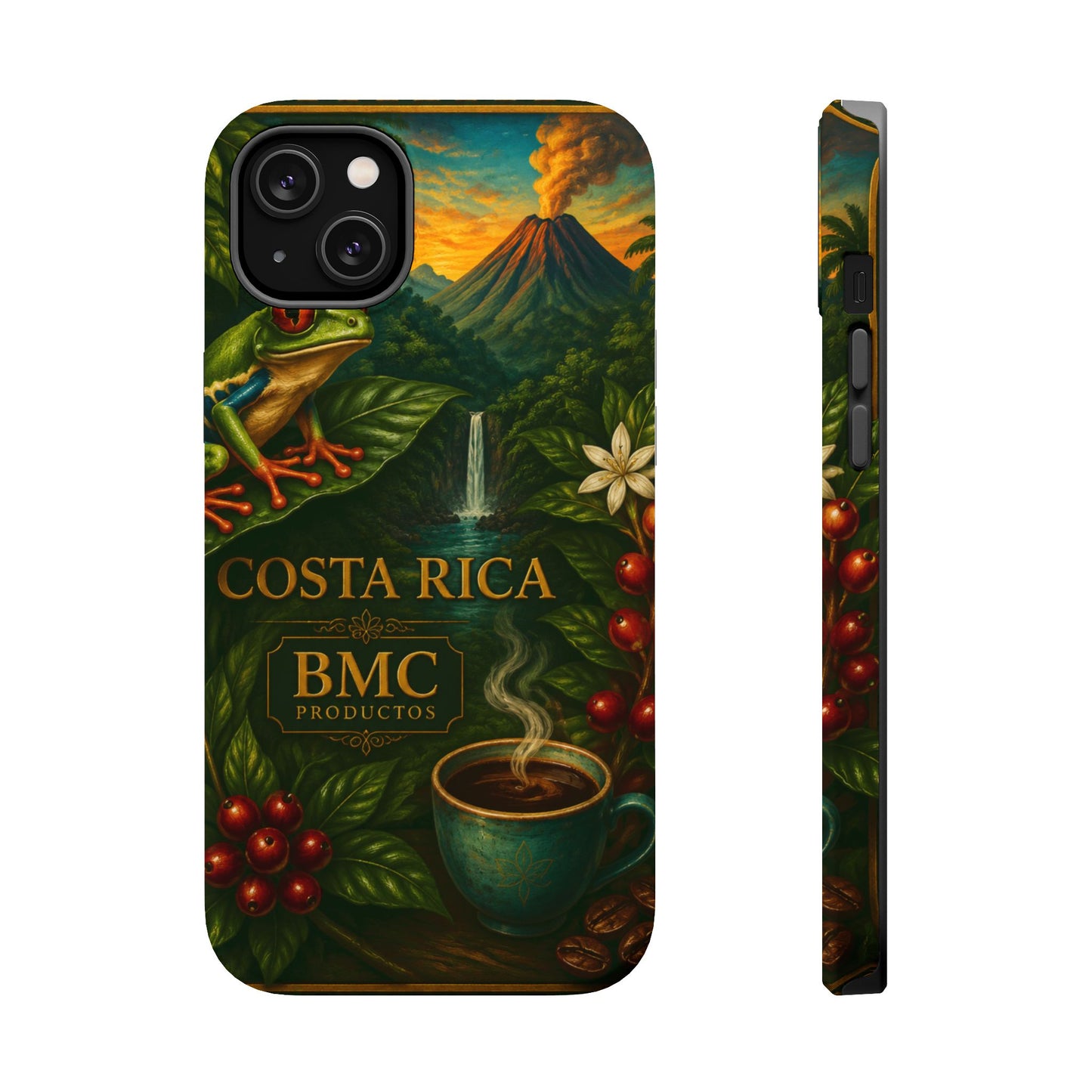 "Funda Magnética Reforzada Magnética Reforzada Costa Rica: Pura Vida entre Volcanes y Selvas 🌋🌴🦜"