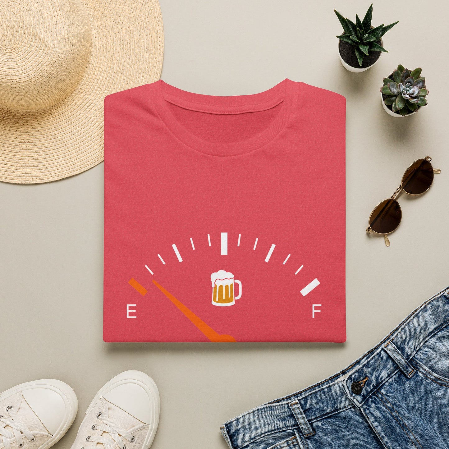 "Camiseta 🍺 Necesito Cerveza"
