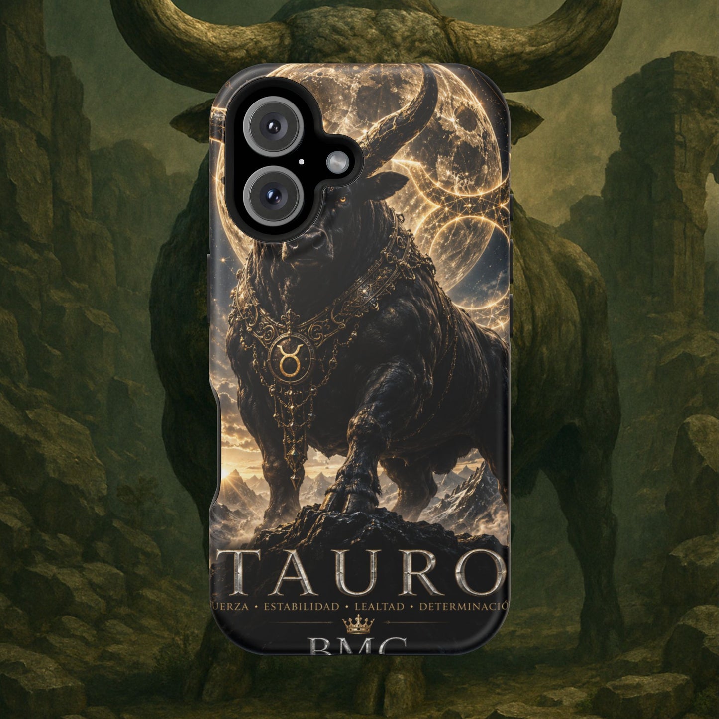"Funda Magnética Reforzada♉ Tauro — Fuerza silenciosa de la tierra"