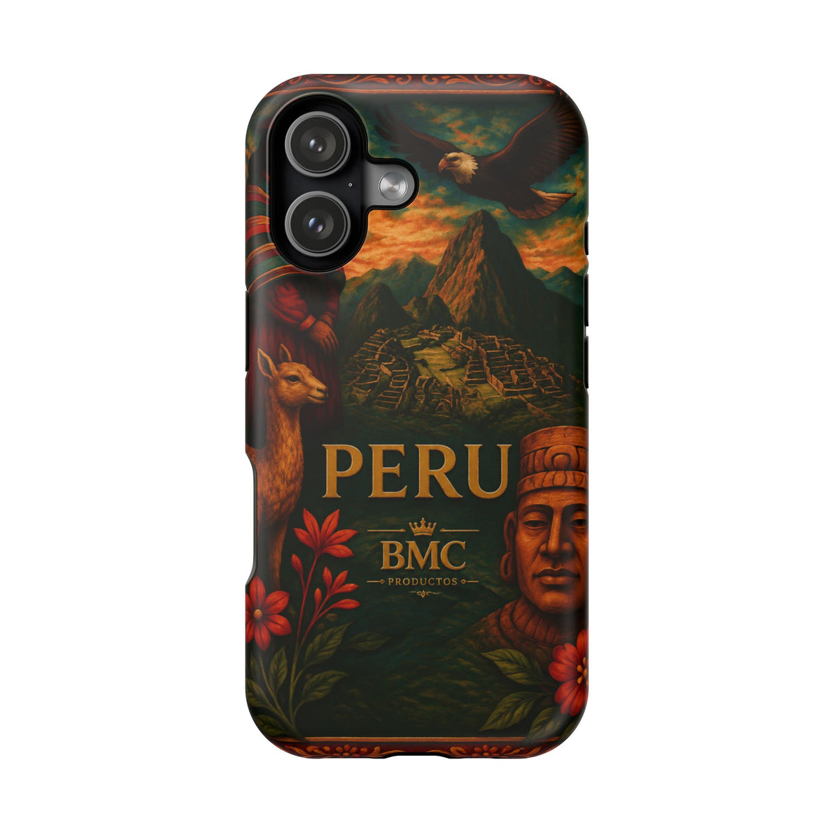 "Peru: Mysticism, History, and Eternal Wonders Reinforced Magnetic Case 🏔️🦙🛕"