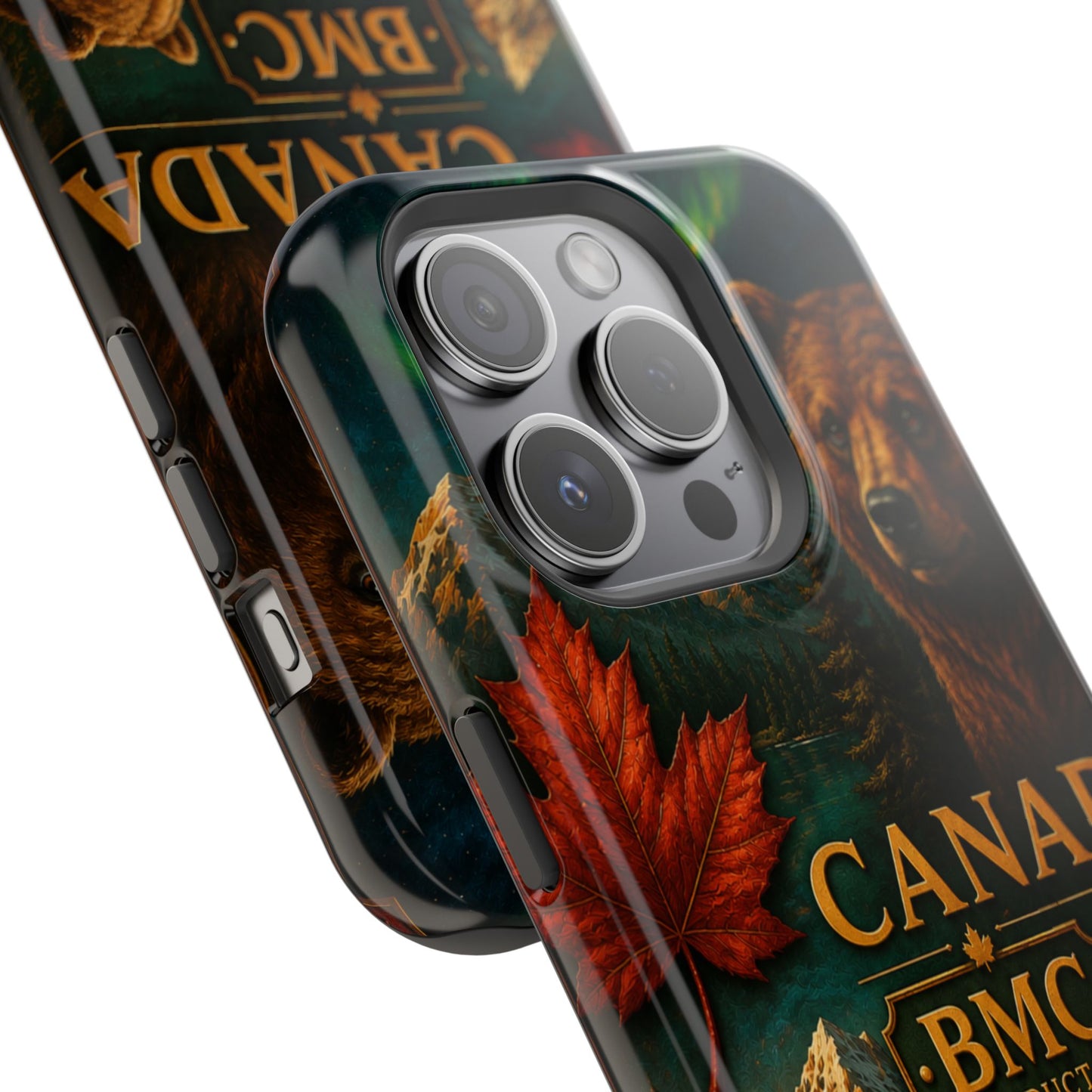 "Funda Magnética Reforzada Magnética Reforzada Canadá: Naturaleza Majestuosa y Espíritu Libre 🍁🏞️🦌"