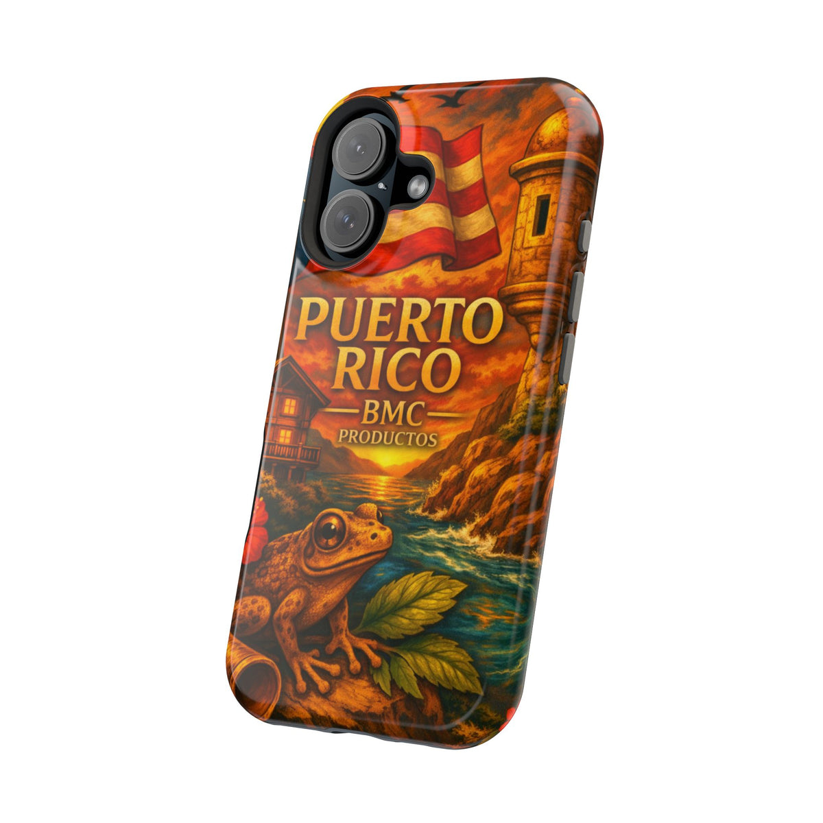 "Reinforced Magnetic Case Puerto Rico – Caribbean rhythm, soul, and color"