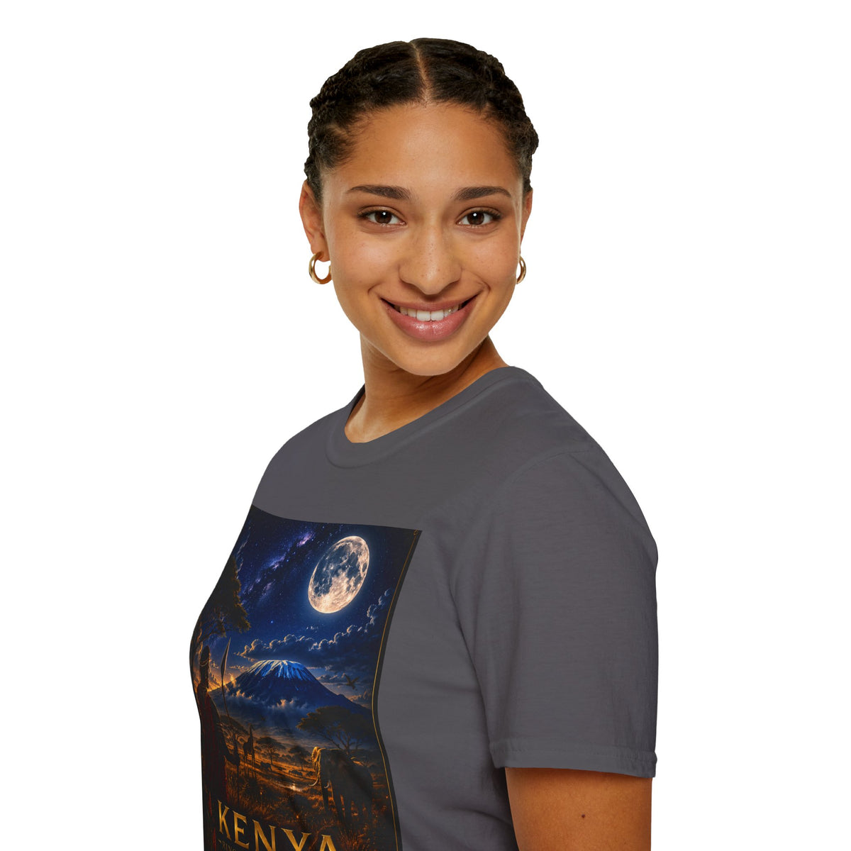 "Camiseta Kenia: Aventura Salvaje y Tierra de Horizontes Infinitos 🦁🌄🏕️"