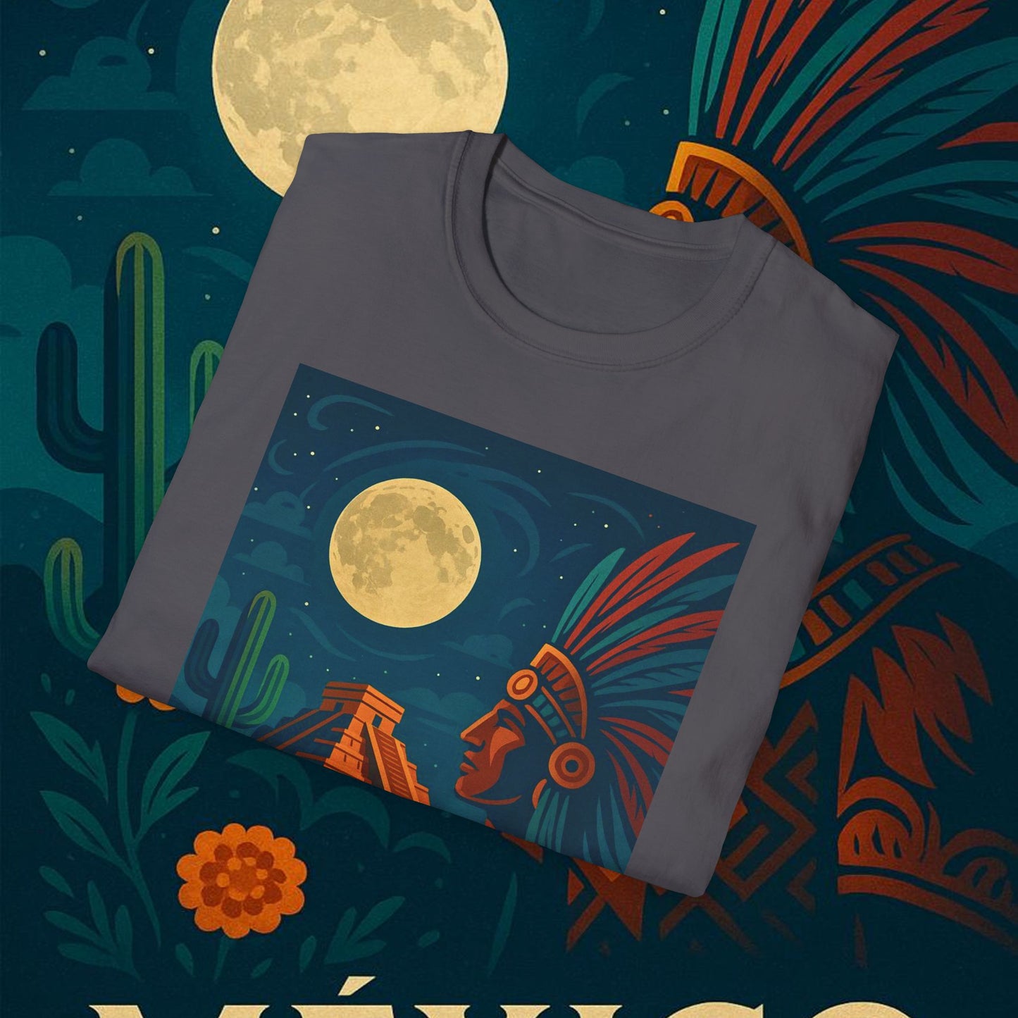 "Camiseta México: Tierra de Colores, Cultura y Corazón 🌵🎉🪅"