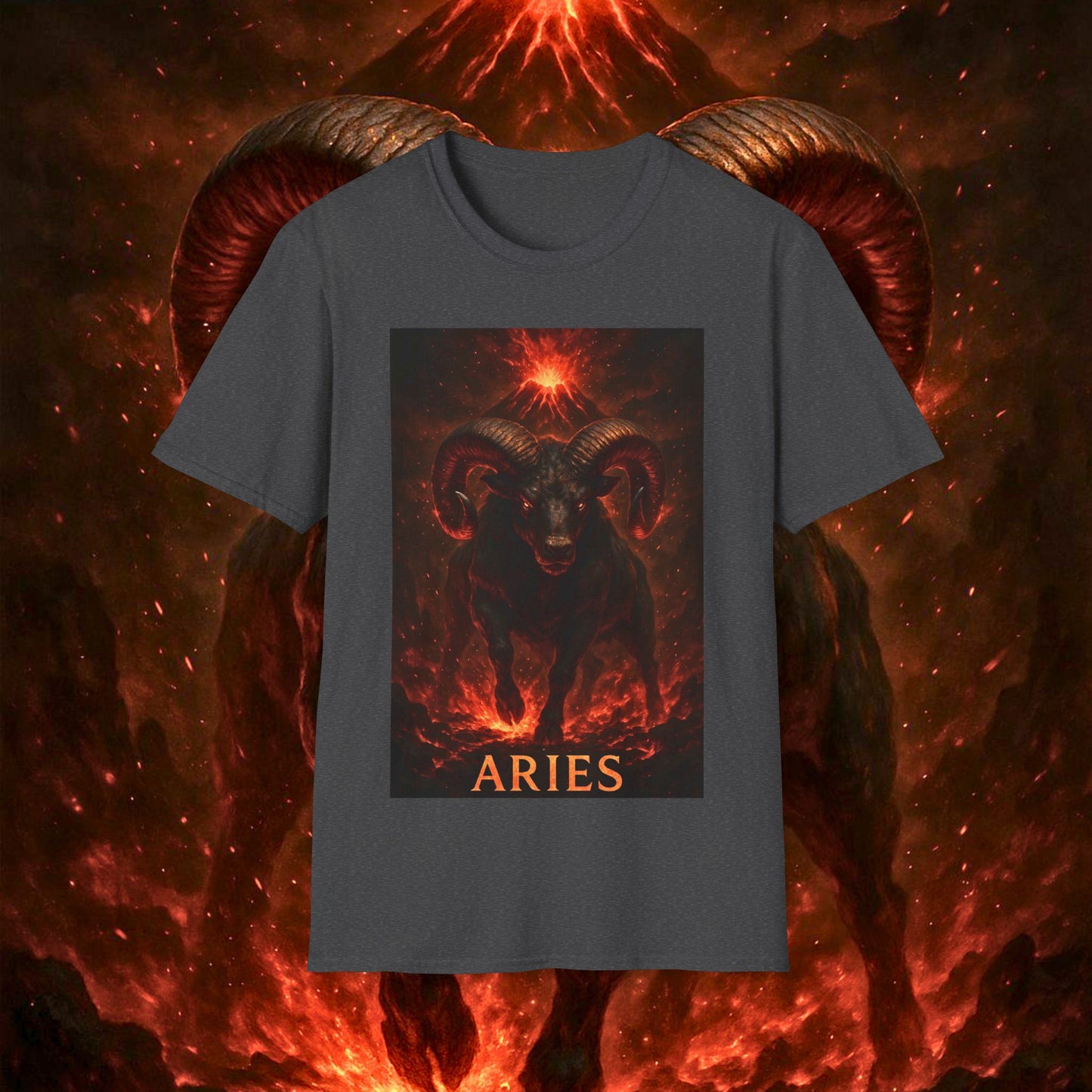 "Camiseta ♈ Aries — Espíritu de fuego"