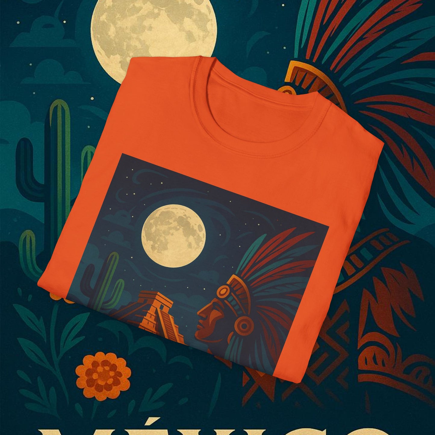 "Camiseta México: Tierra de Colores, Cultura y Corazón 🌵🎉🪅"