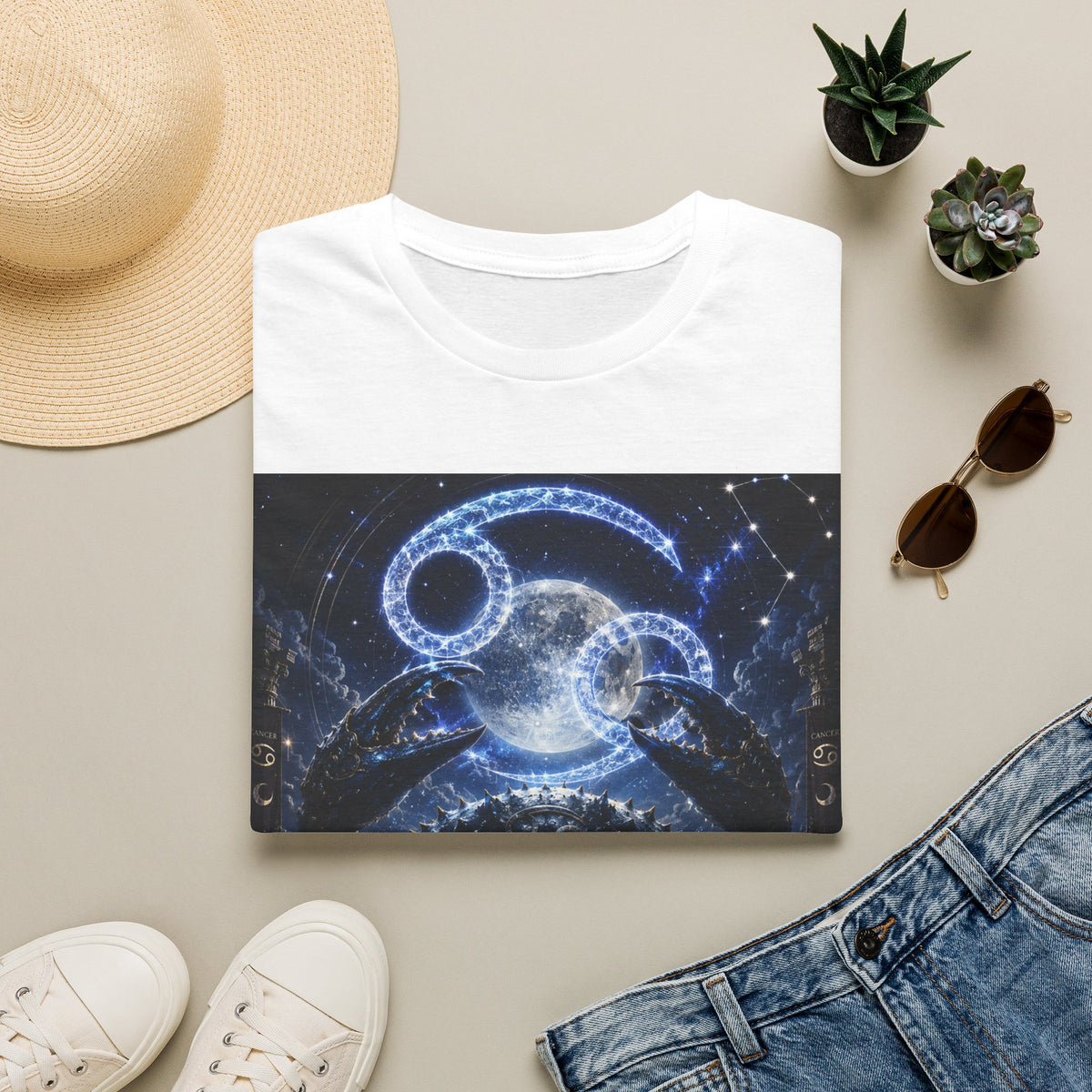 "Camiseta ♋ Cáncer — Guardián de las profundidades"