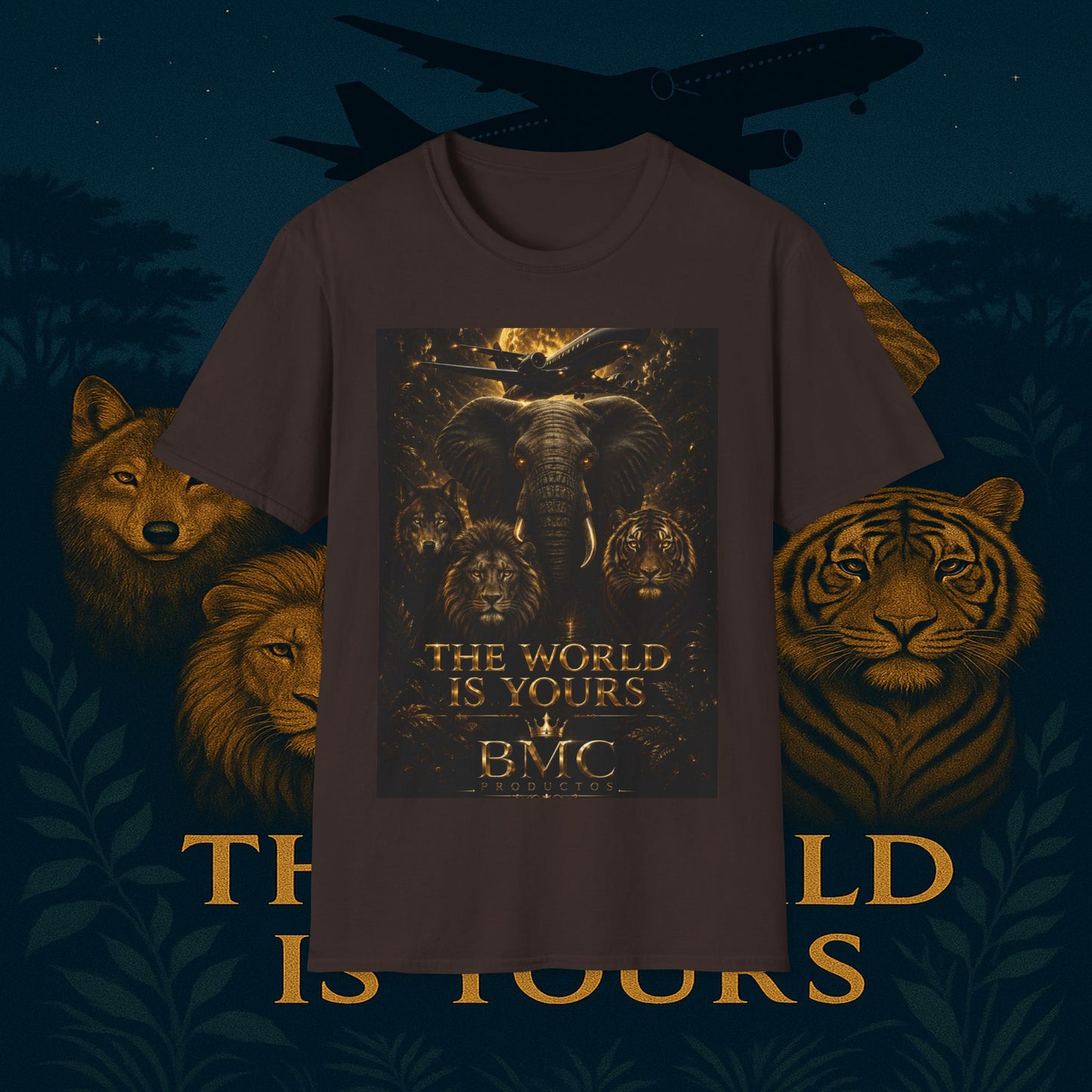 "Camiseta El mundo es tuyo"🌍✨
