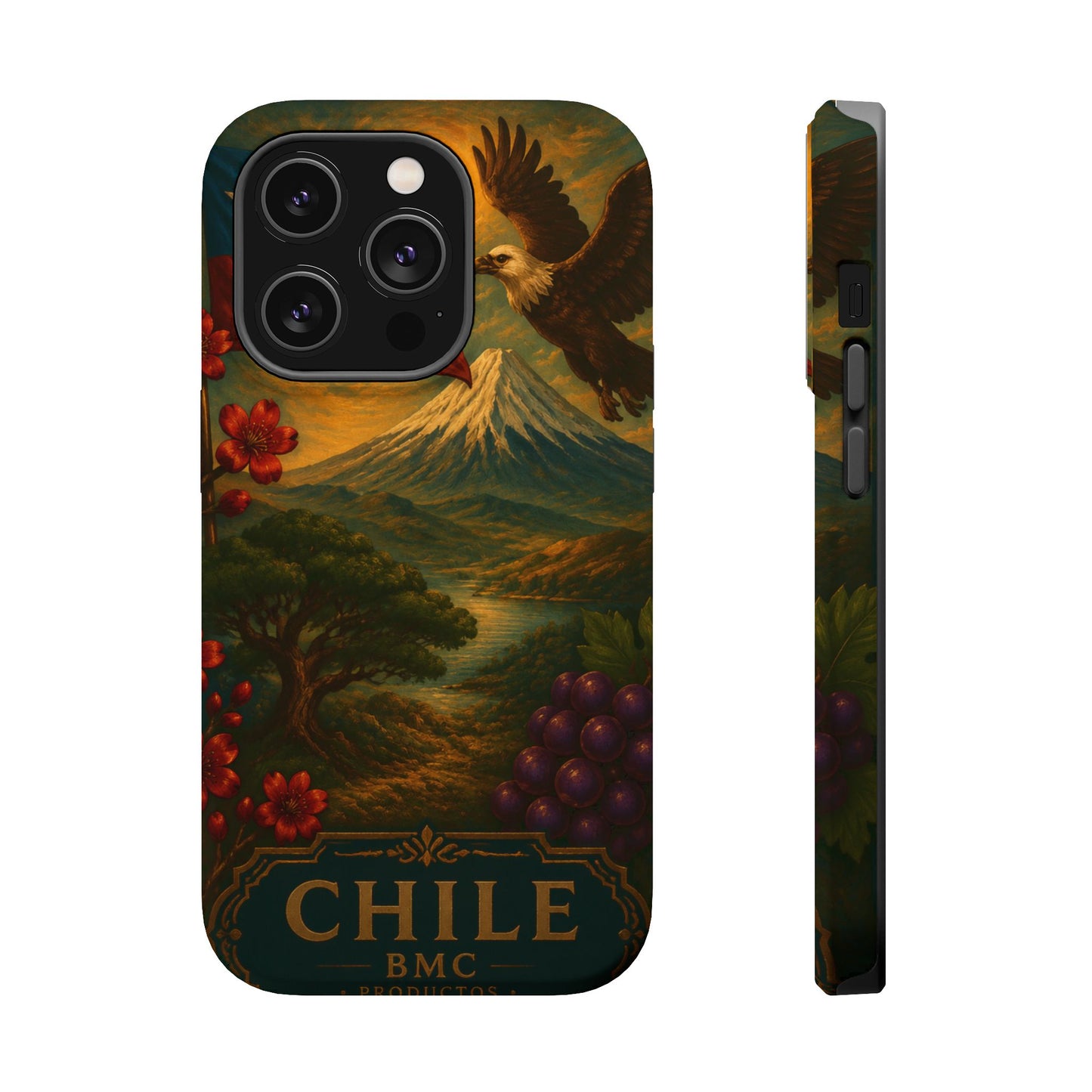 "Funda Magnética Reforzada Magnética Reforzada Chile: Naturaleza Indómita y Horizontes Eternos 🏔️🍇🏜️"