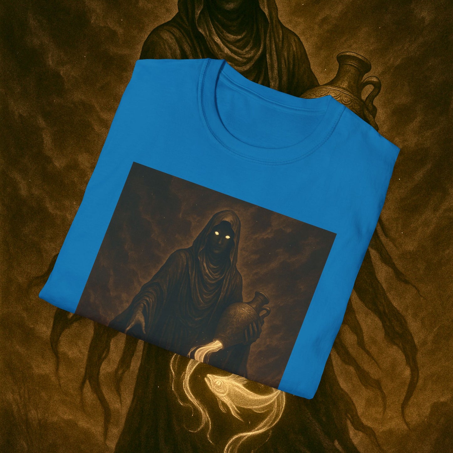 "Camiseta ♒ ACUARIO – El Visionario del Cielo y el Agua"