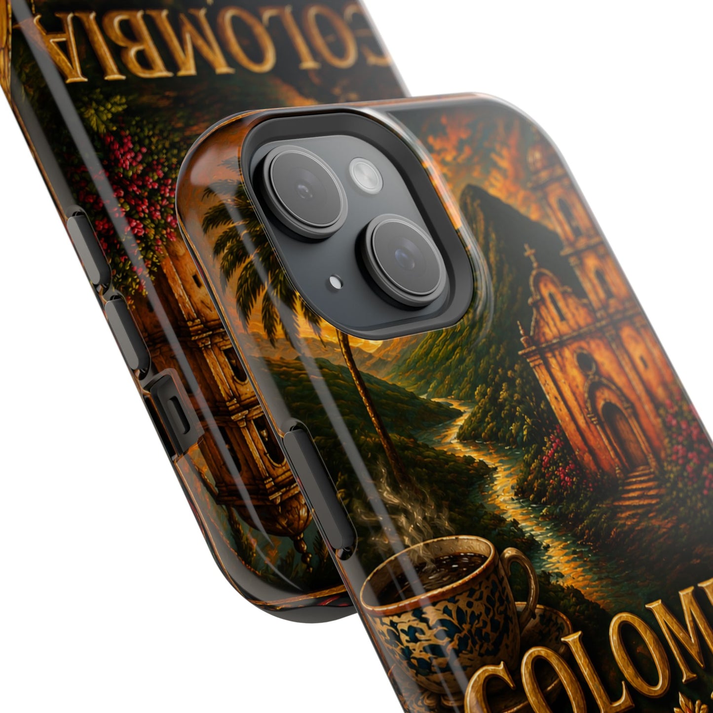 "Funda Magnética Reforzada Colombia: Magia de Colores, Café y Tradición ☕🎨🌄"