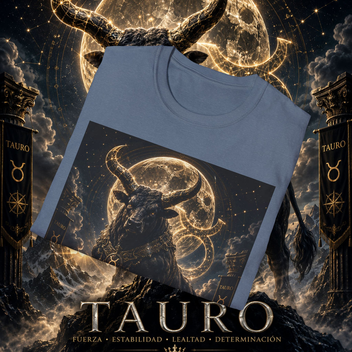 "Camiseta ♉ Tauro — Fuerza silenciosa de la tierra"