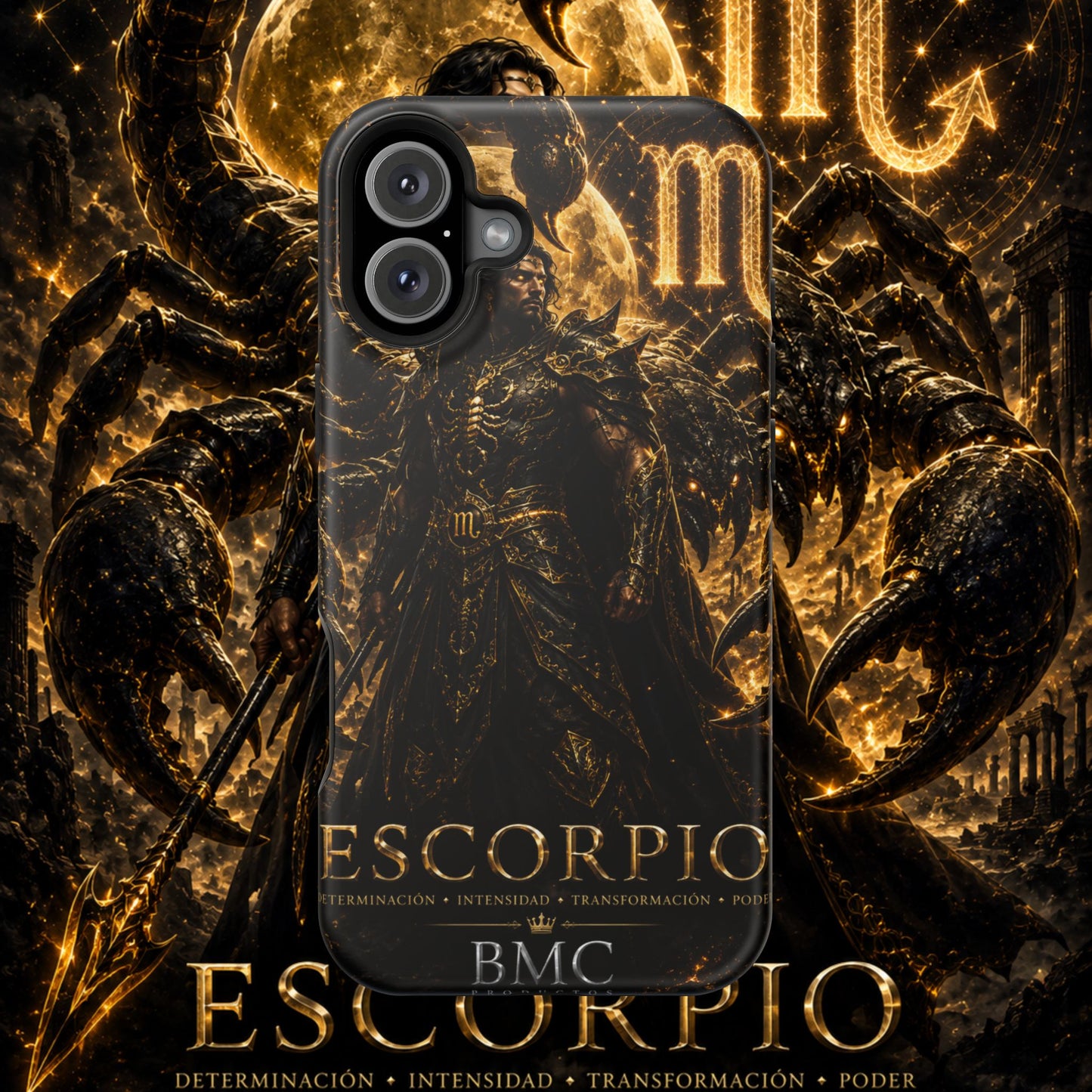 "Funda Magnética Reforzada ESCORPIO – El Vigilante de las Sombras"