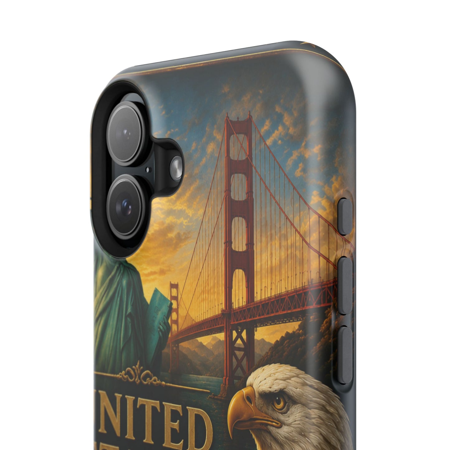 "Funda Magnética Reforzada Estados Unidos: Sueños, Libertad y Grandes Horizontes 🗽🏜️🌆"