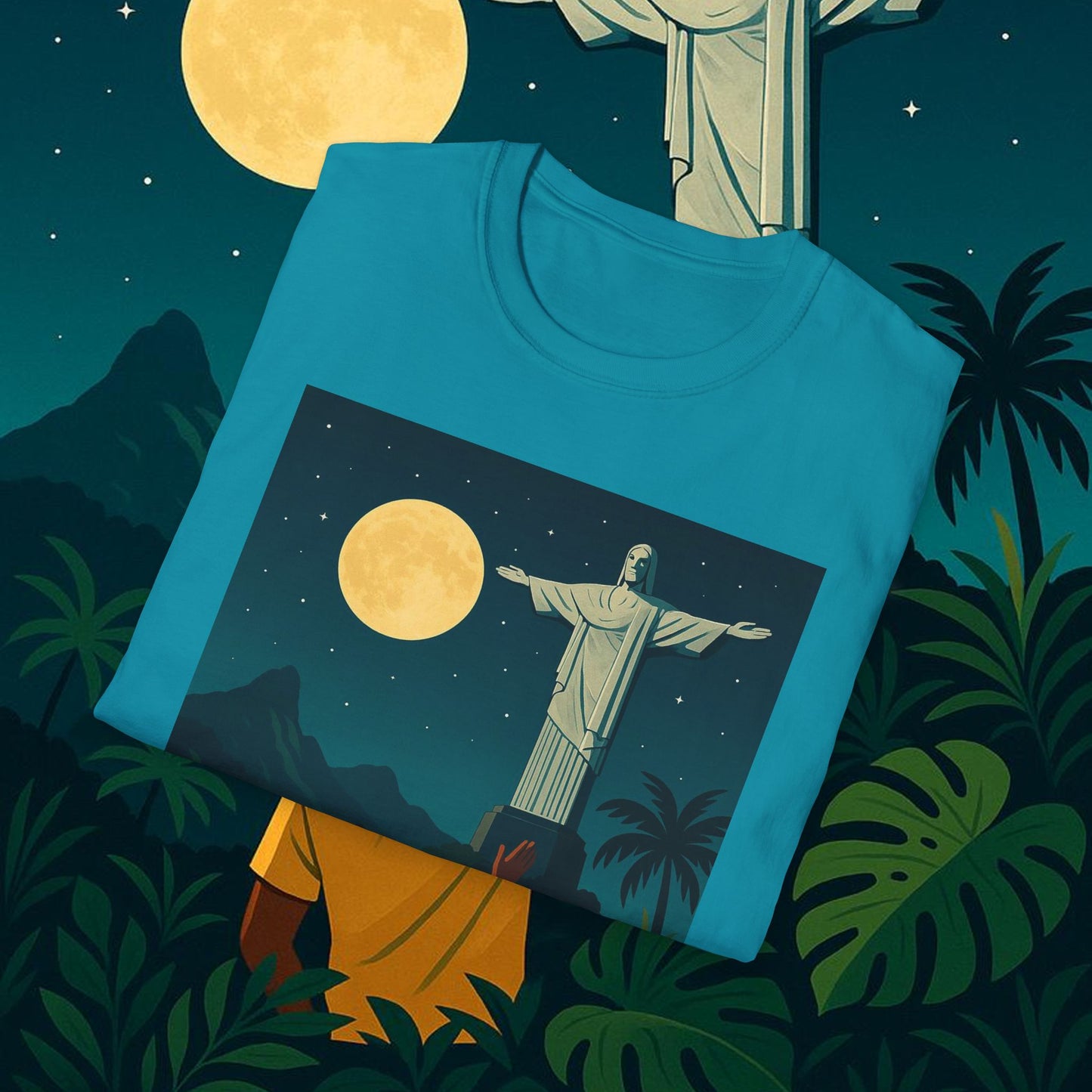 "Camiseta Brasil: Ritmo, Naturaleza y Alegría Infinita 🎶🌴🏖️"
