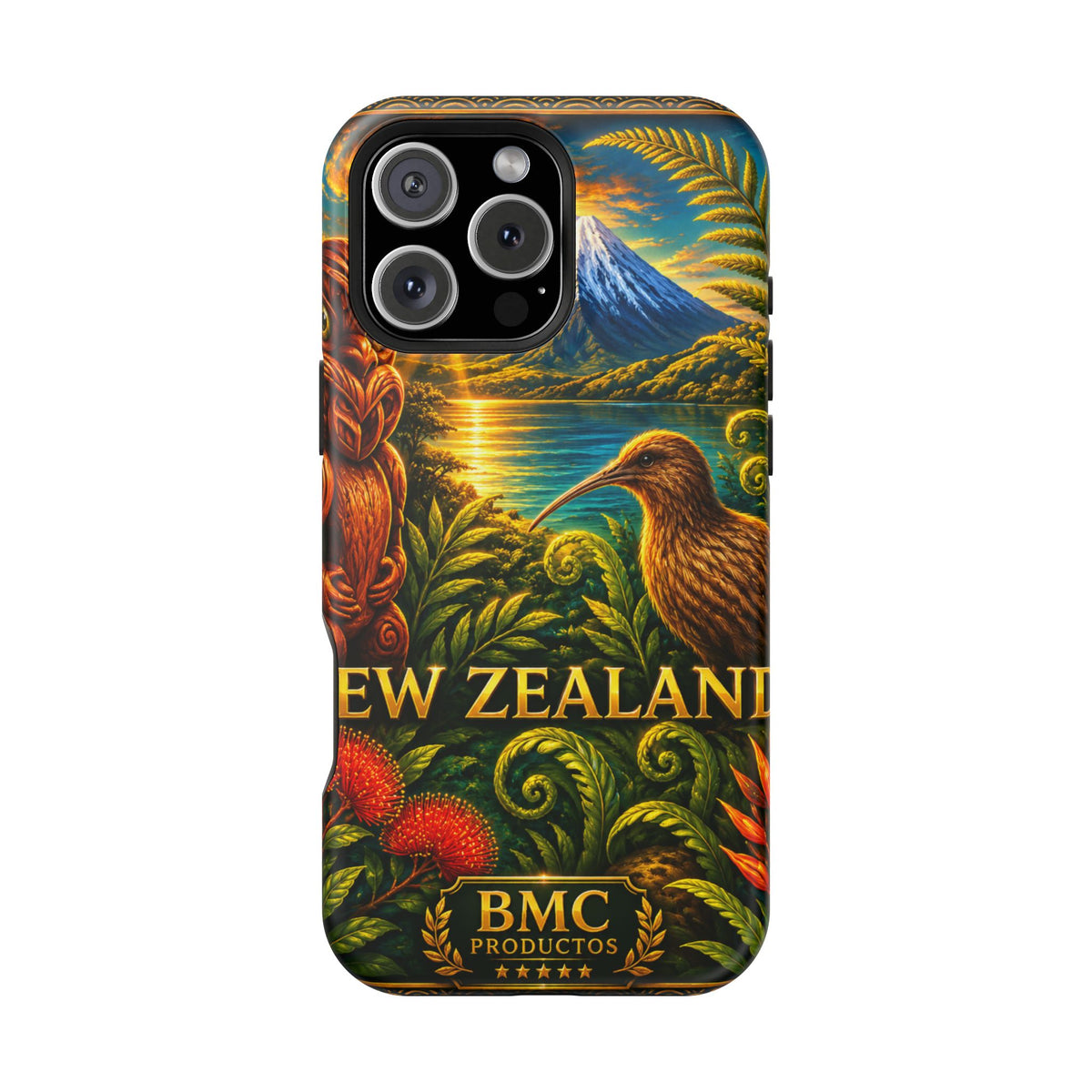 "New Zealand Reinforced Magnetic Case🏞️ – A paradise of nature and adventure"