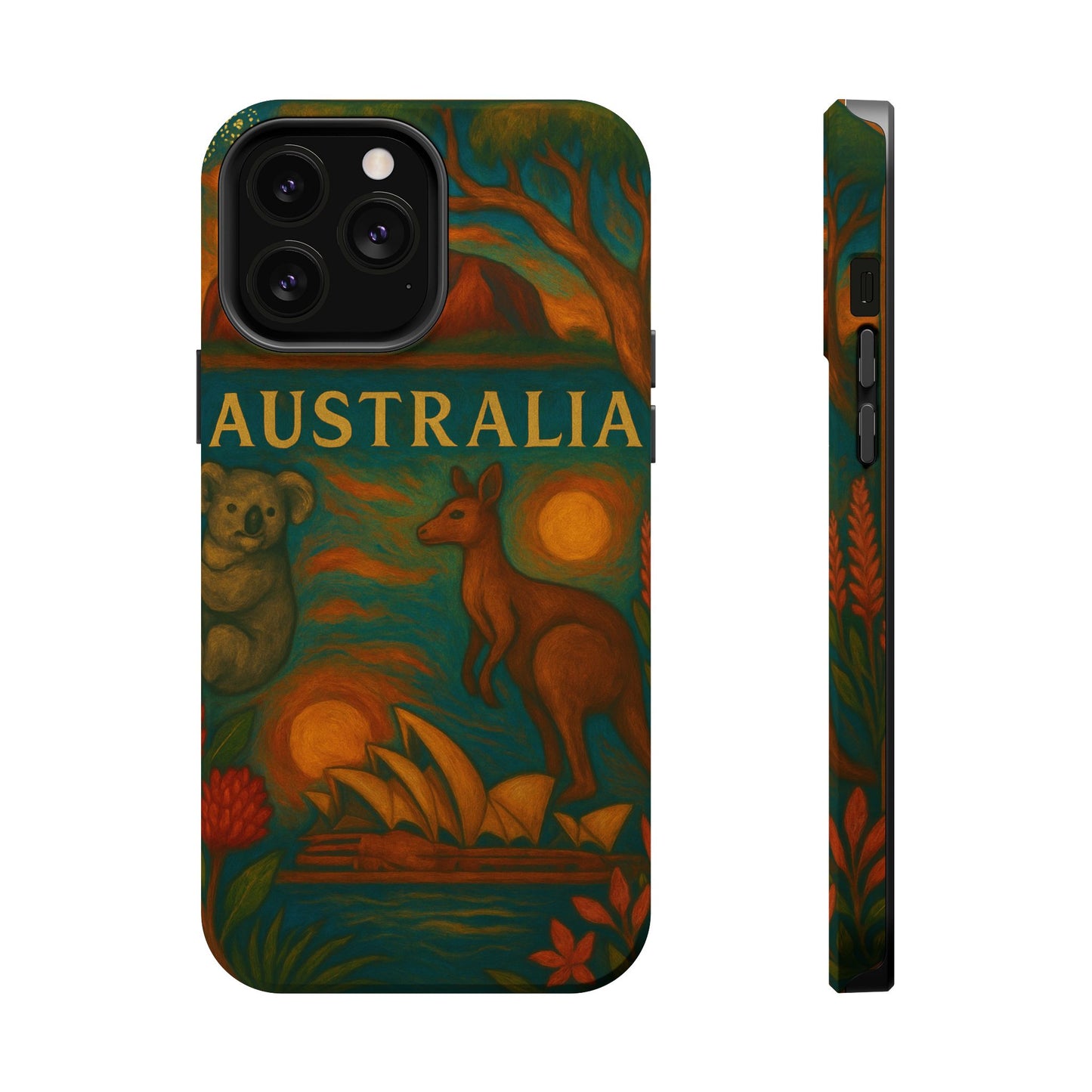 "Funda Magnética Reforzada Magnética Reforzada Australia🌞 – Tierra de maravillas naturales y espíritu libre"
