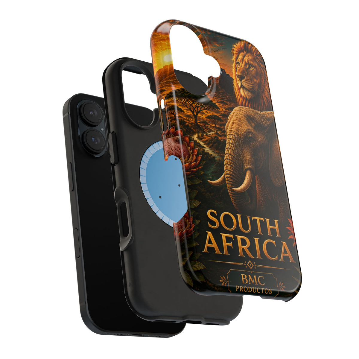 "Reinforced Magnetic Case South Africa 🌍 – A world of adventure and diversity"