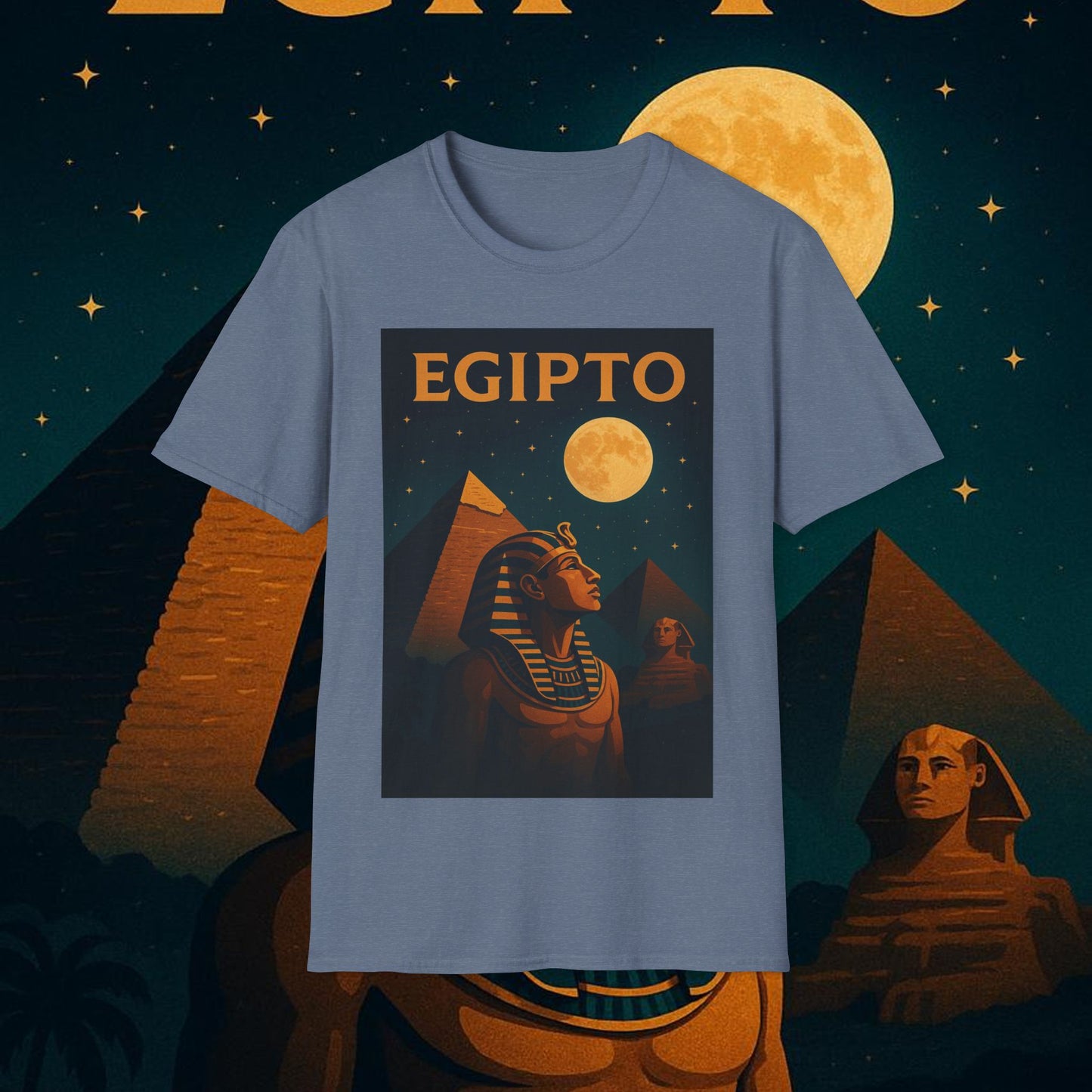 "Camiseta Egipto Misterio Dorado del Nilo 🏺🌅🐫"