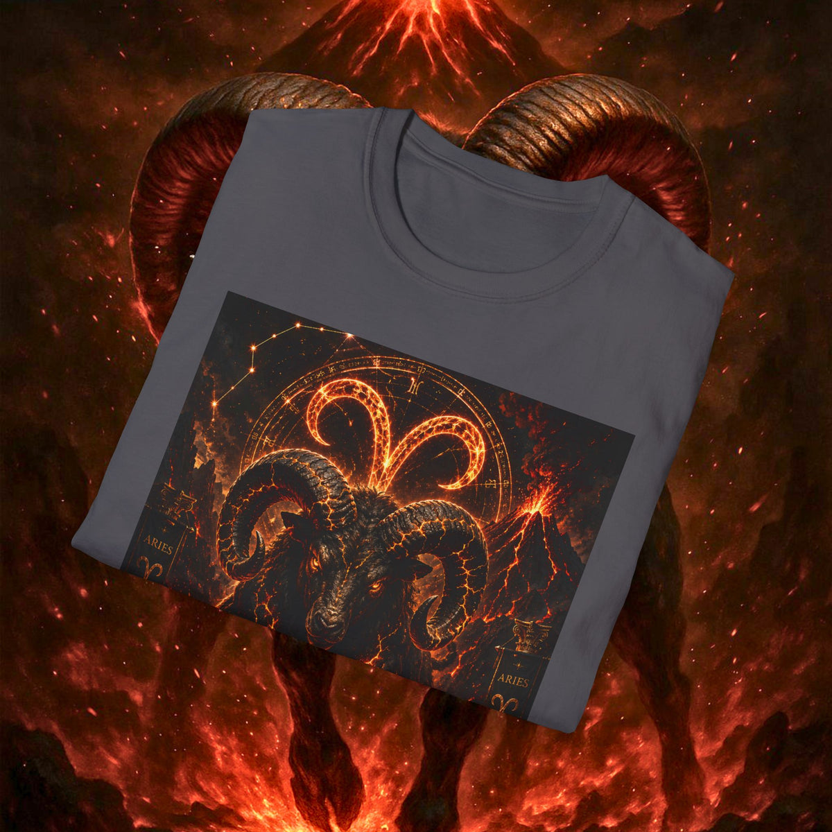 "Camiseta ♈ Aries — Espíritu de fuego"