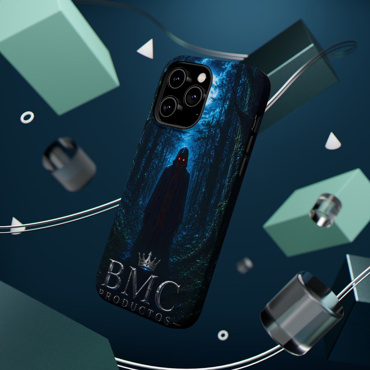 "Funda Magnética Reforzada🖤 El Vigía del Bosque Oscuro"